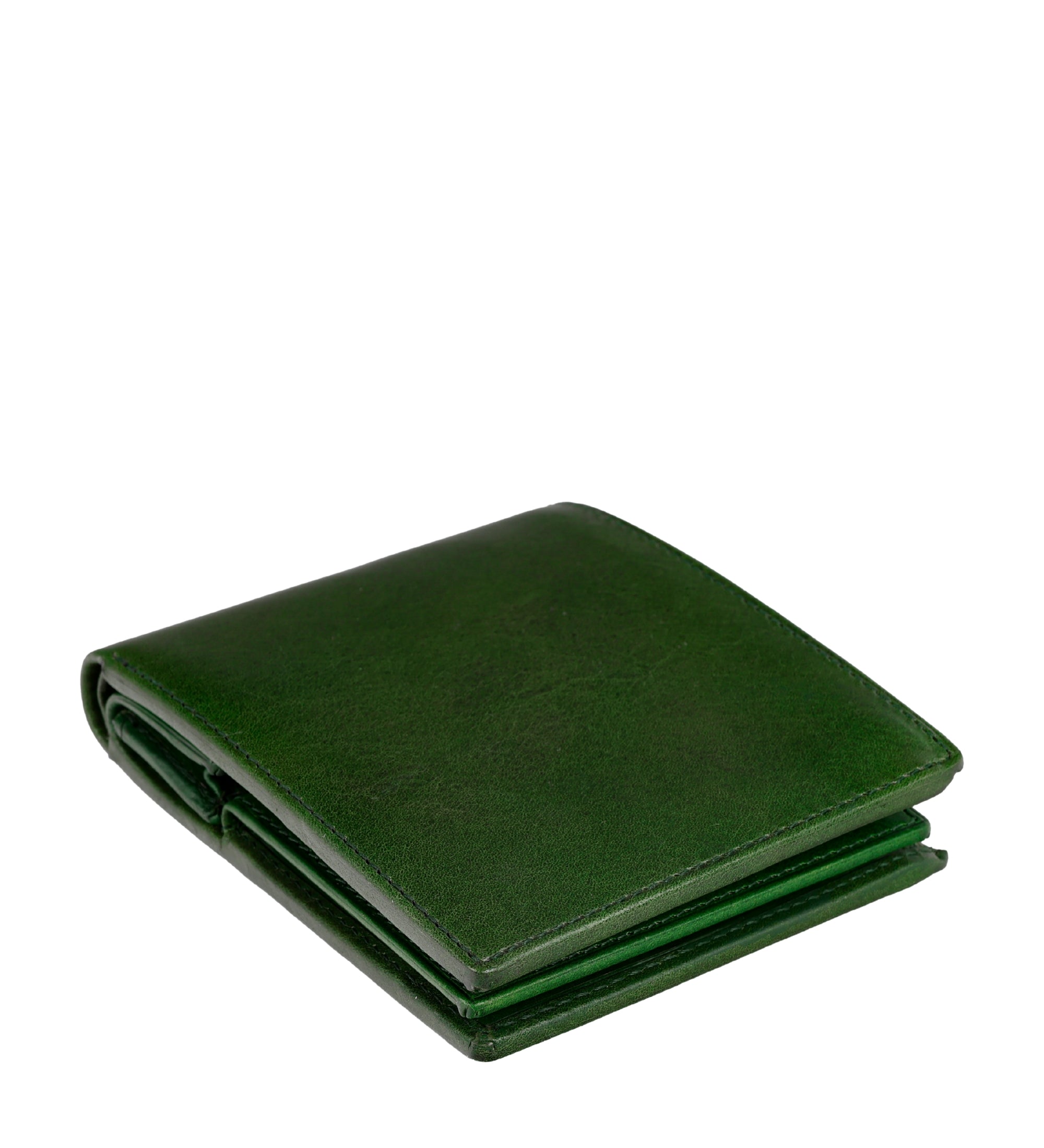 Portefeuille à deux volets en cuir Daniel