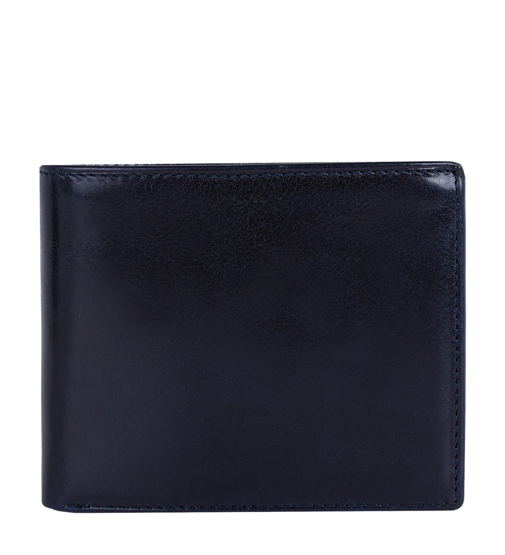 Portefeuille à deux volets en cuir Daniel