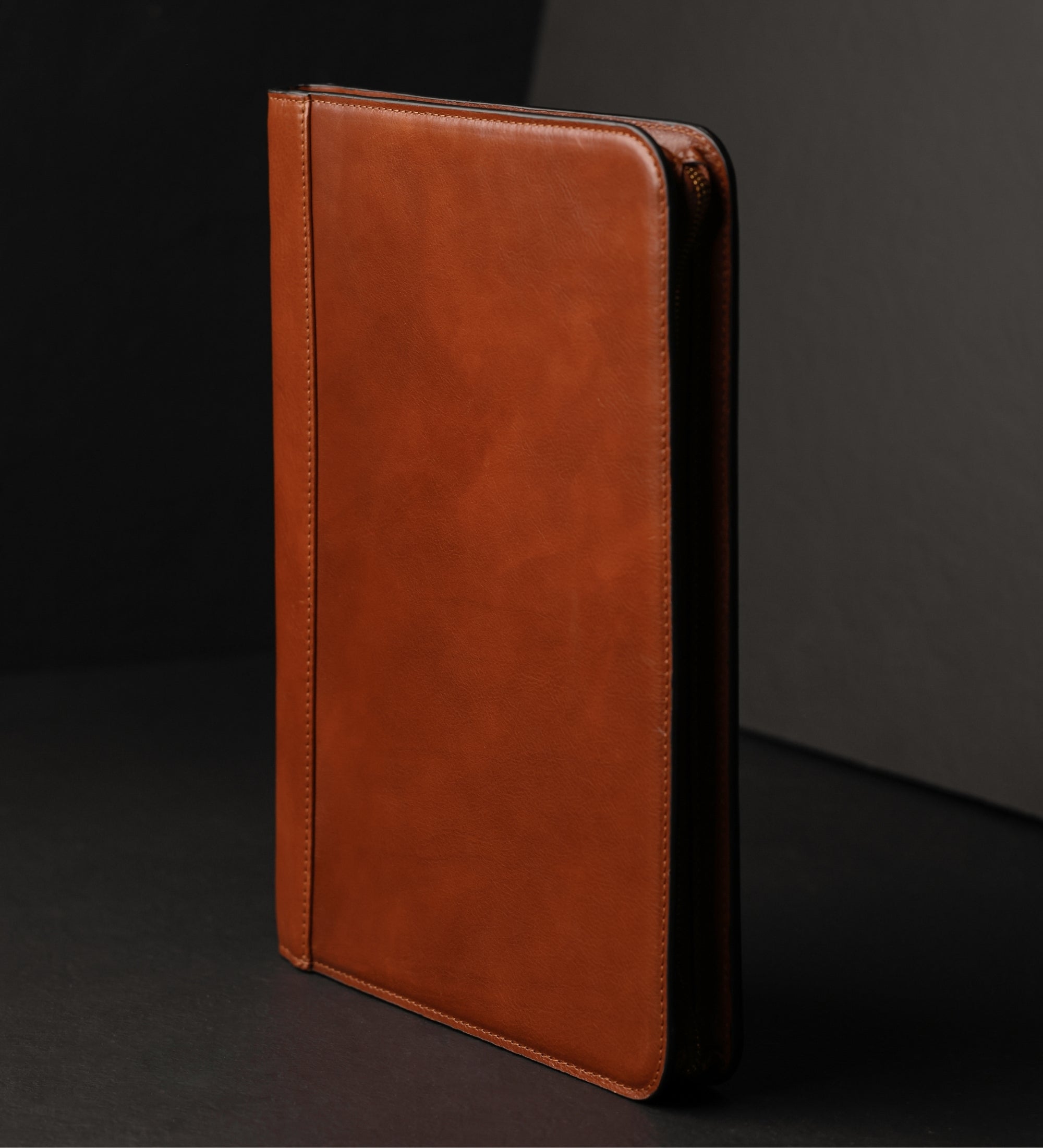 Porte-documents organiseur A4 en cuir Candide
