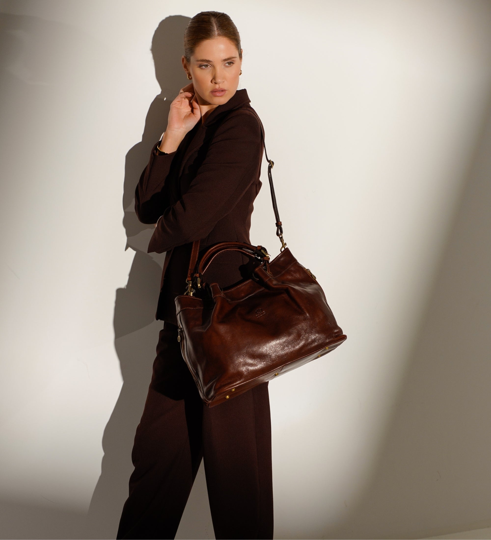Sac à main cabas en cuir pour femme The Betrothed
