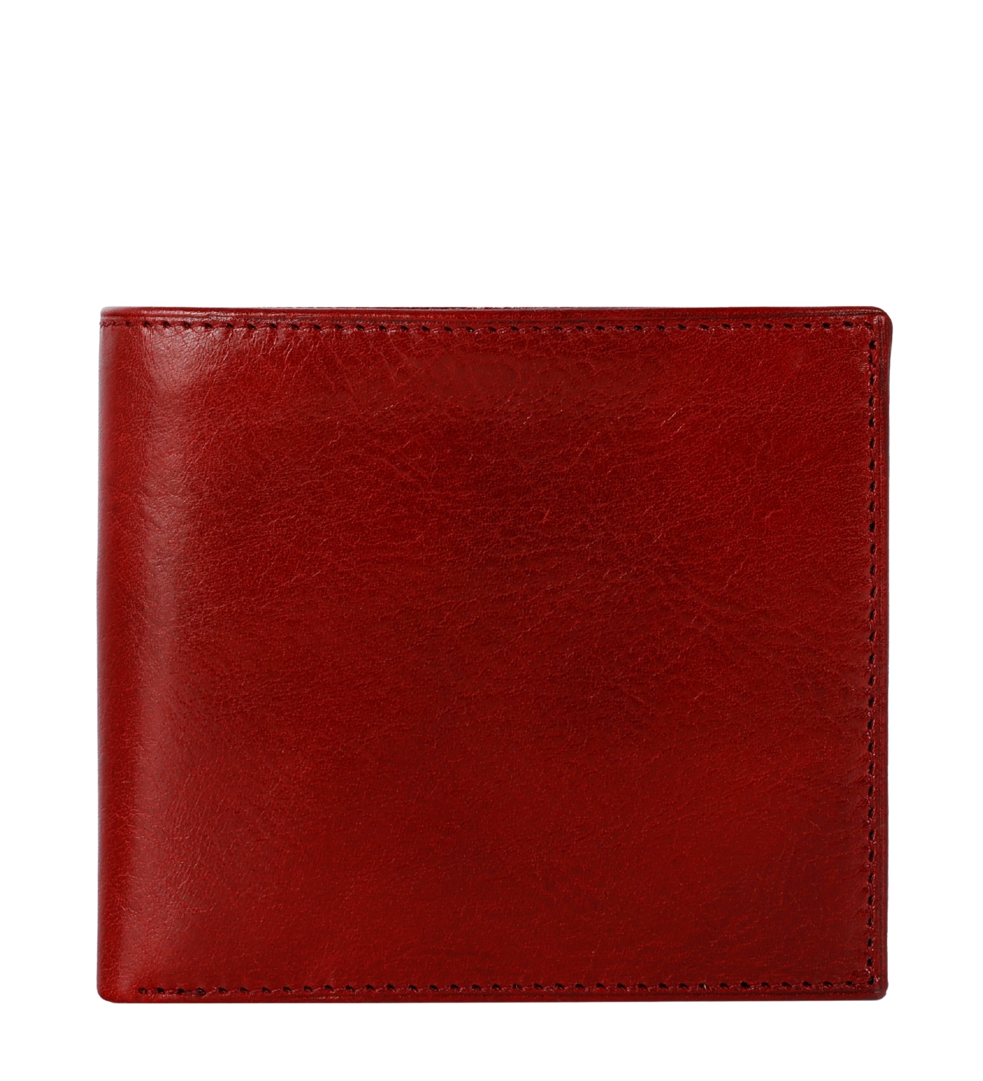 Portefeuille à deux volets en cuir Daniel