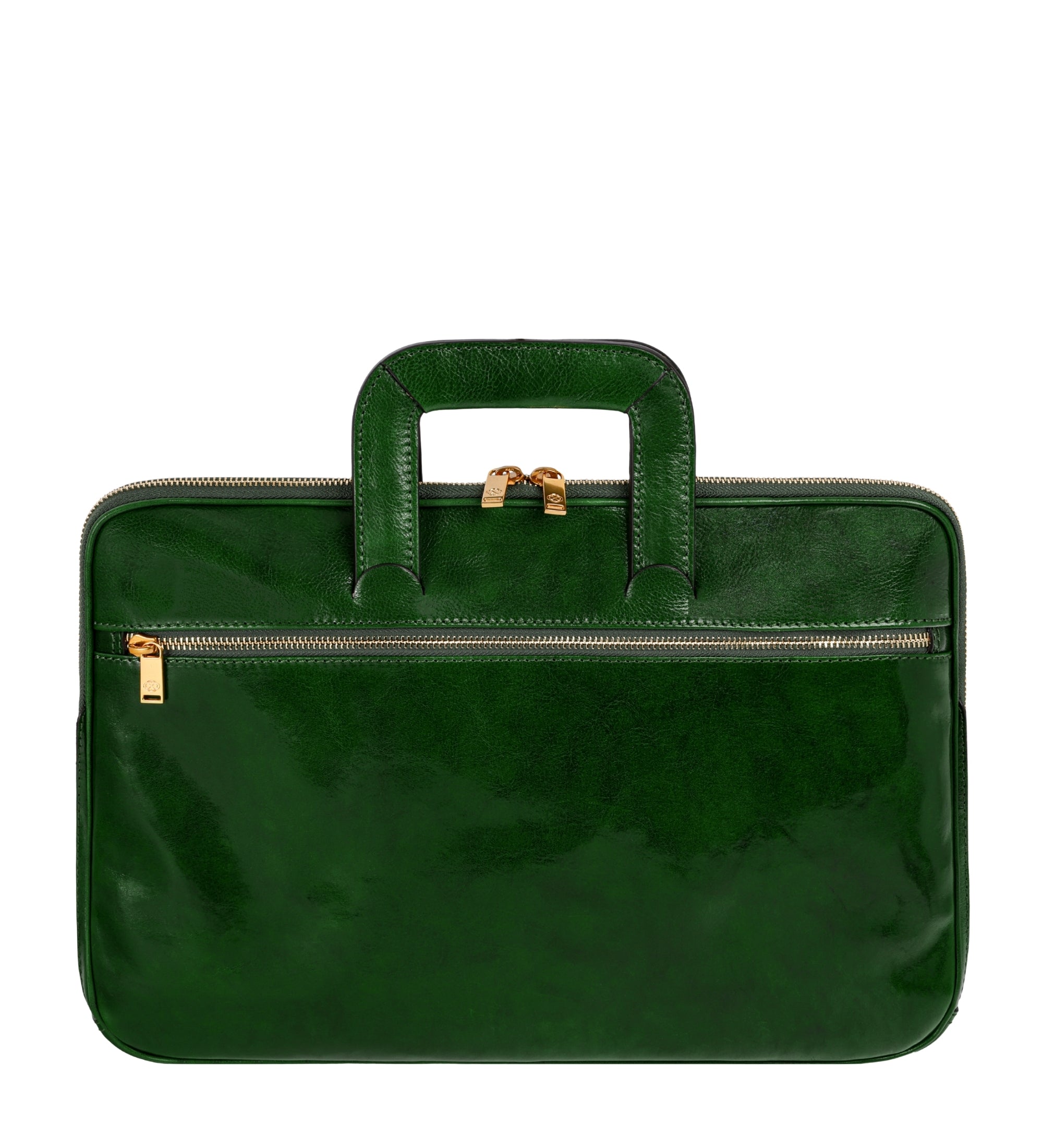 Sacoche pour ordinateur portable en cuir pour femme Brave New World