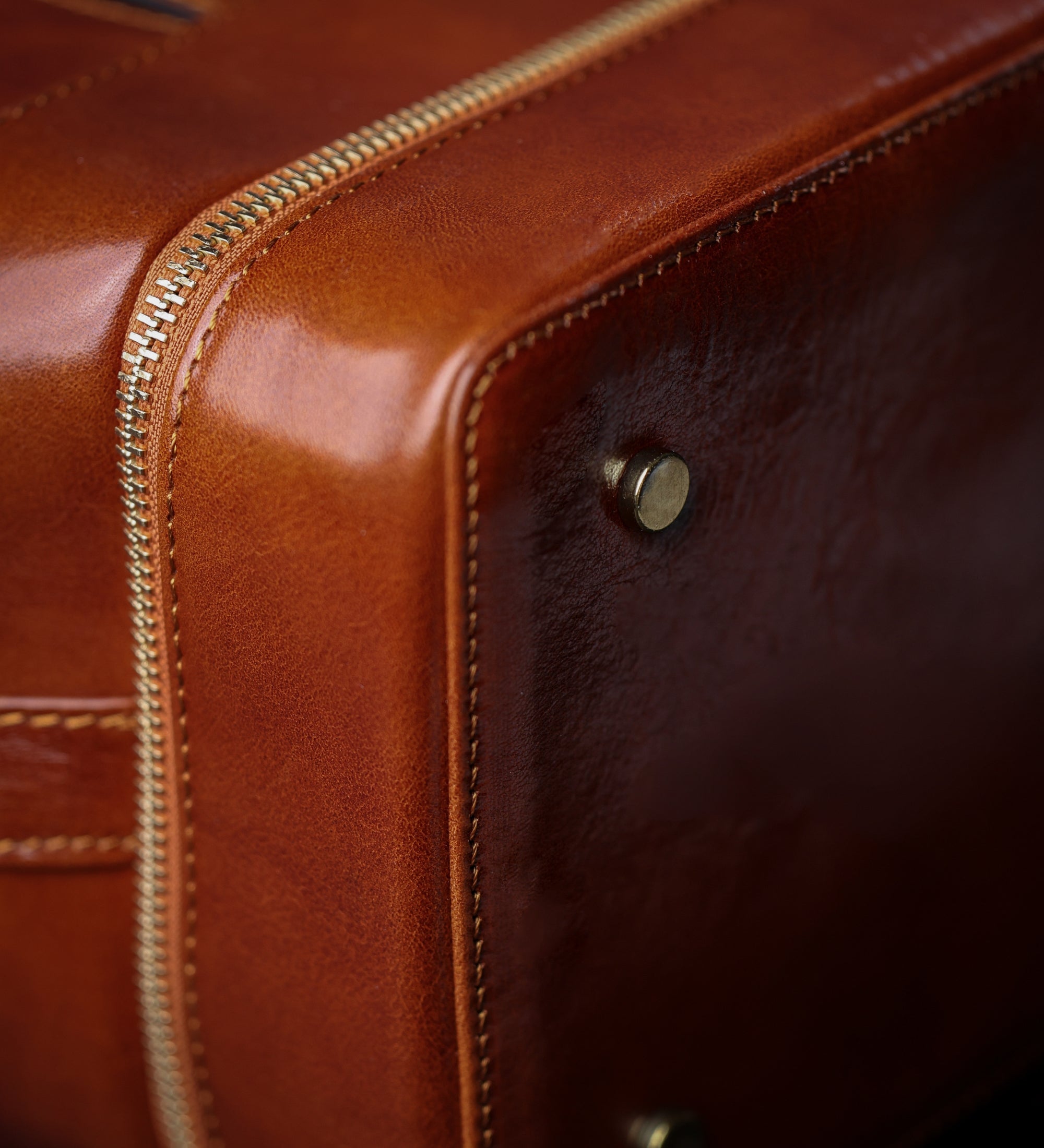 Grand sac de docteur en cuir italien The Master and Margarita