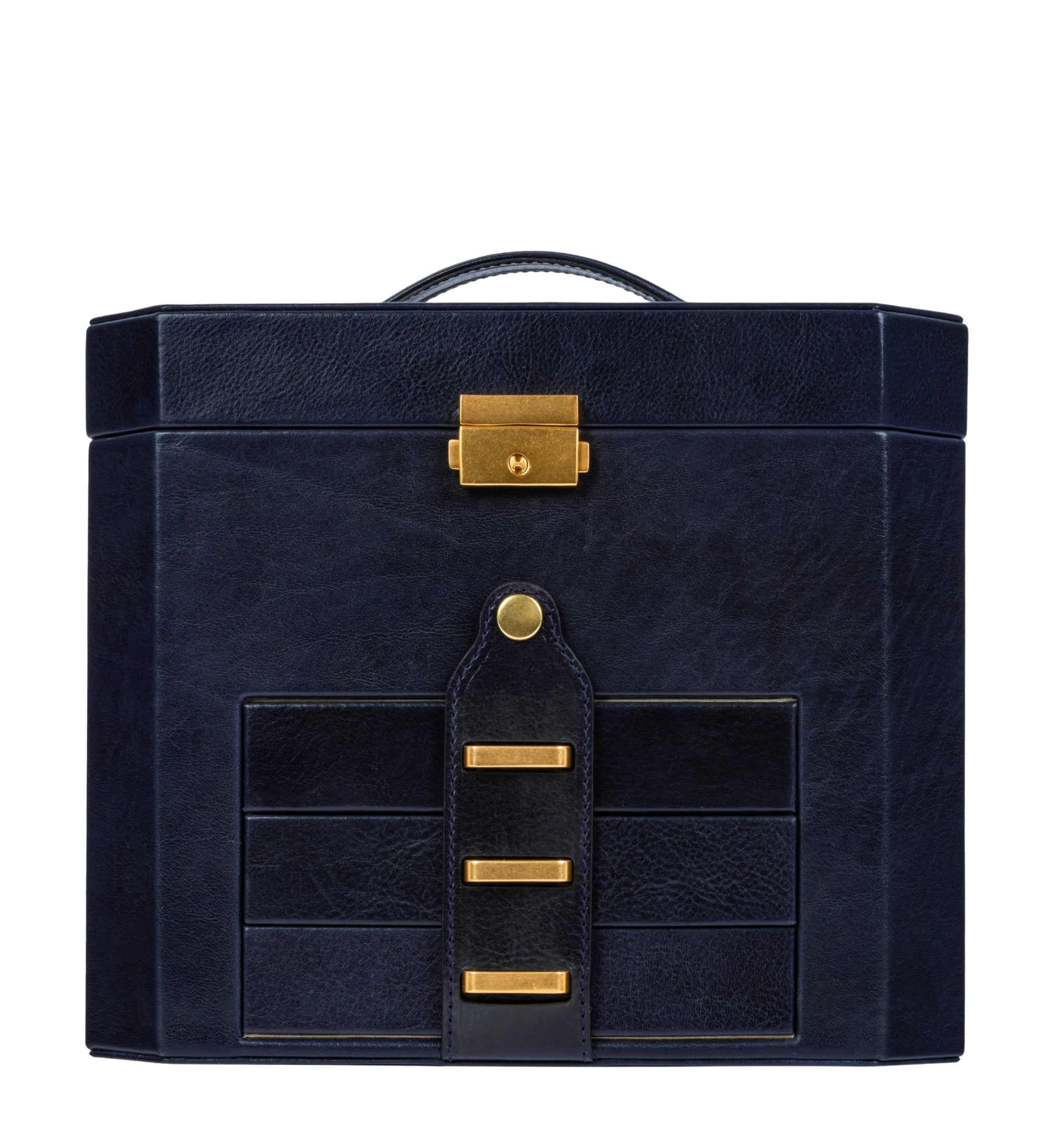 Grande boîte à bijoux en cuir pour femme A Handful of Dust