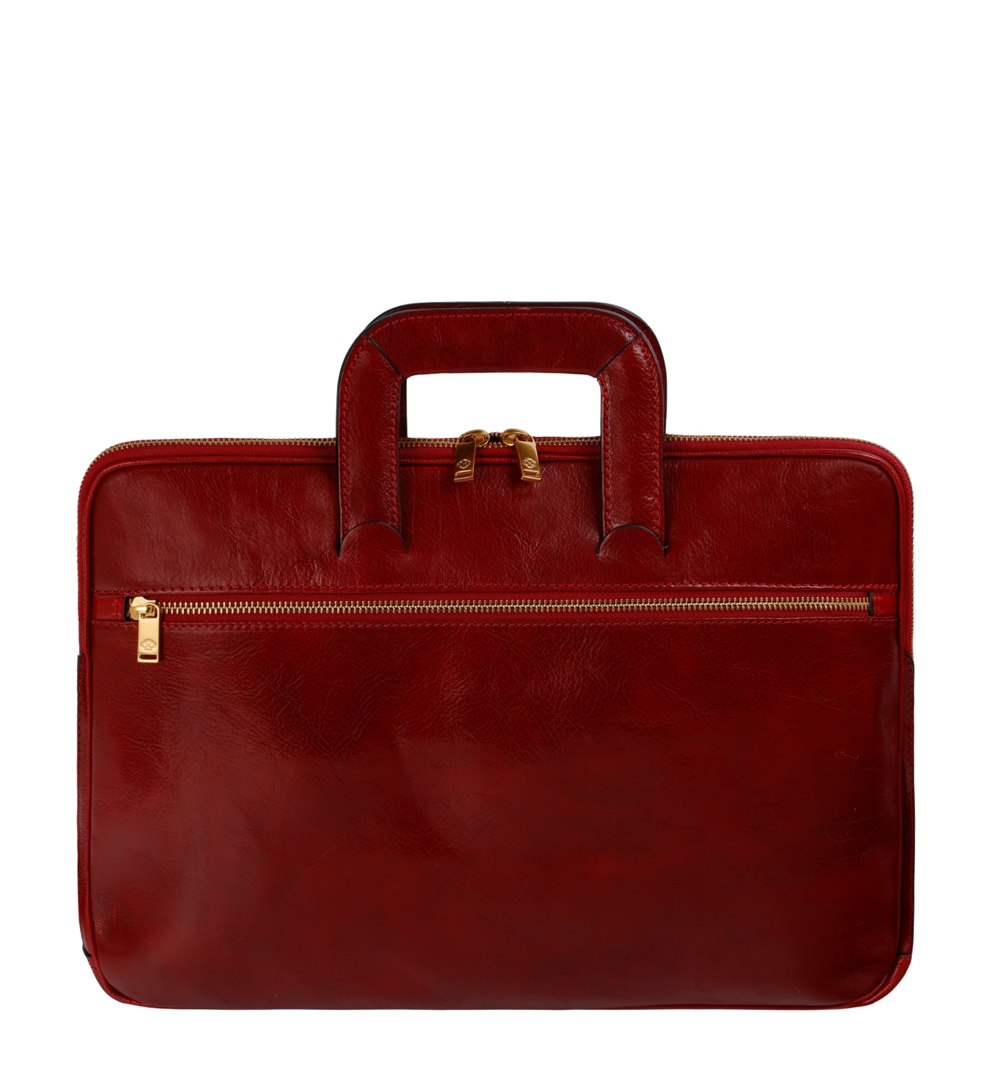 Sacoche pour ordinateur portable en cuir Brave New World