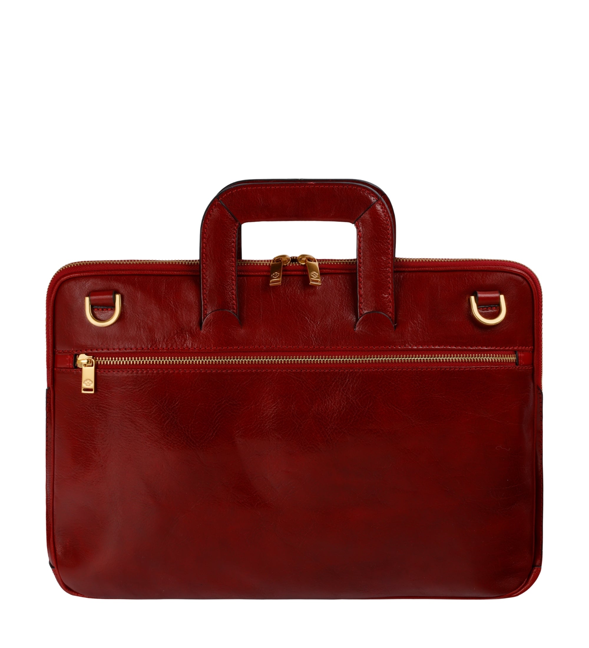Sacoche pour ordinateur portable en cuir pour femme Brave New World