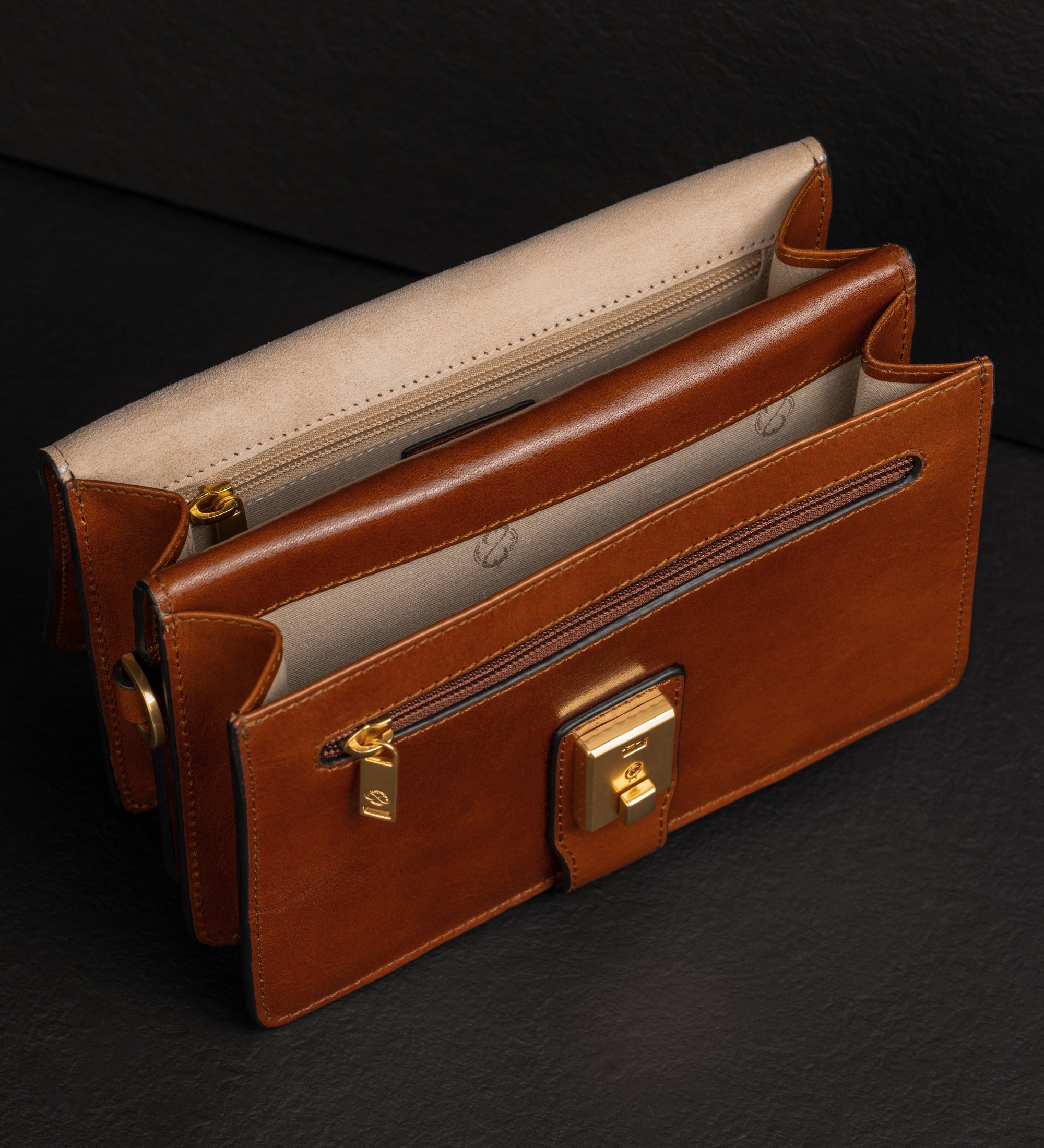 Pochette en cuir The Maltese Falcon