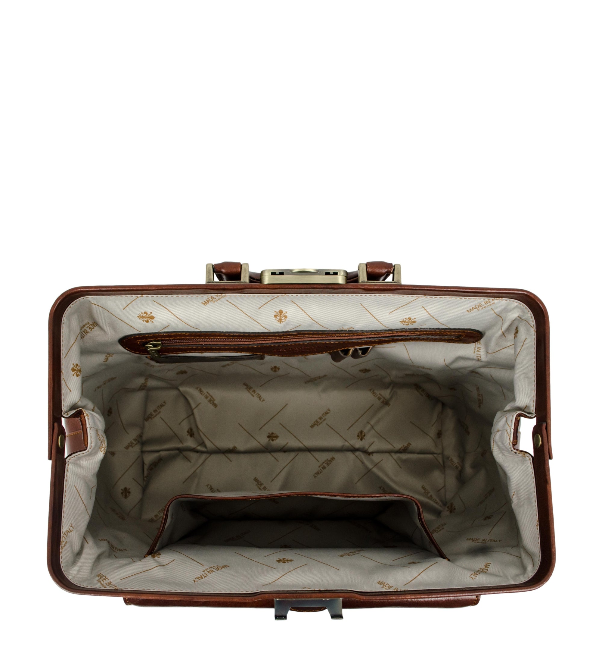 Grand sac de docteur en cuir italien pour femme Hamlet