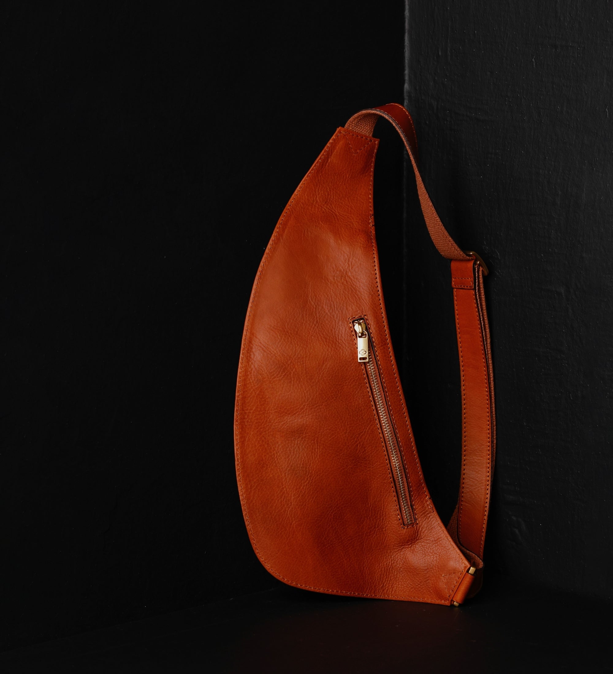 Sac à bandoulière en cuir The Monk