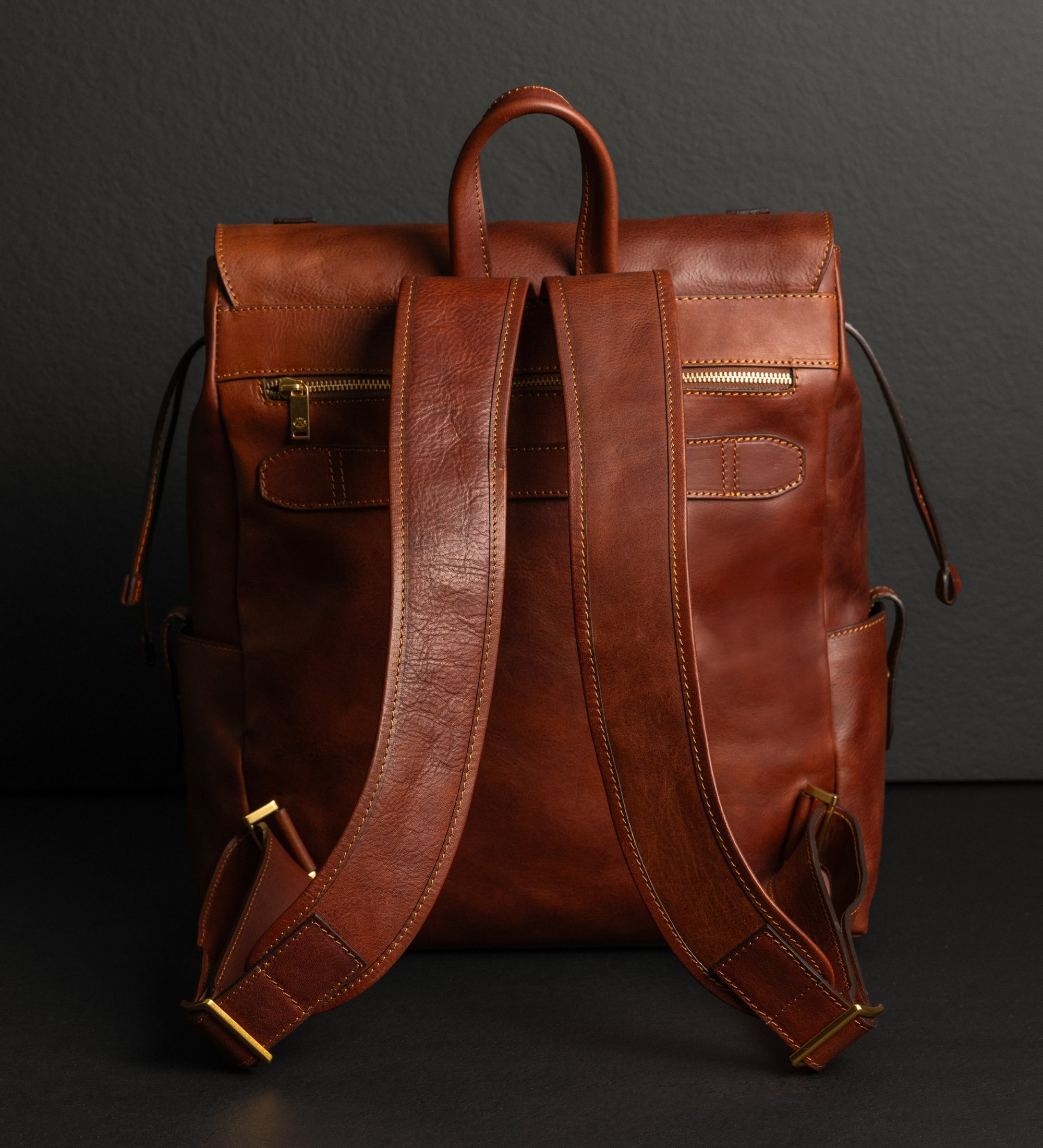 Sac à dos en cuir The Good Earth