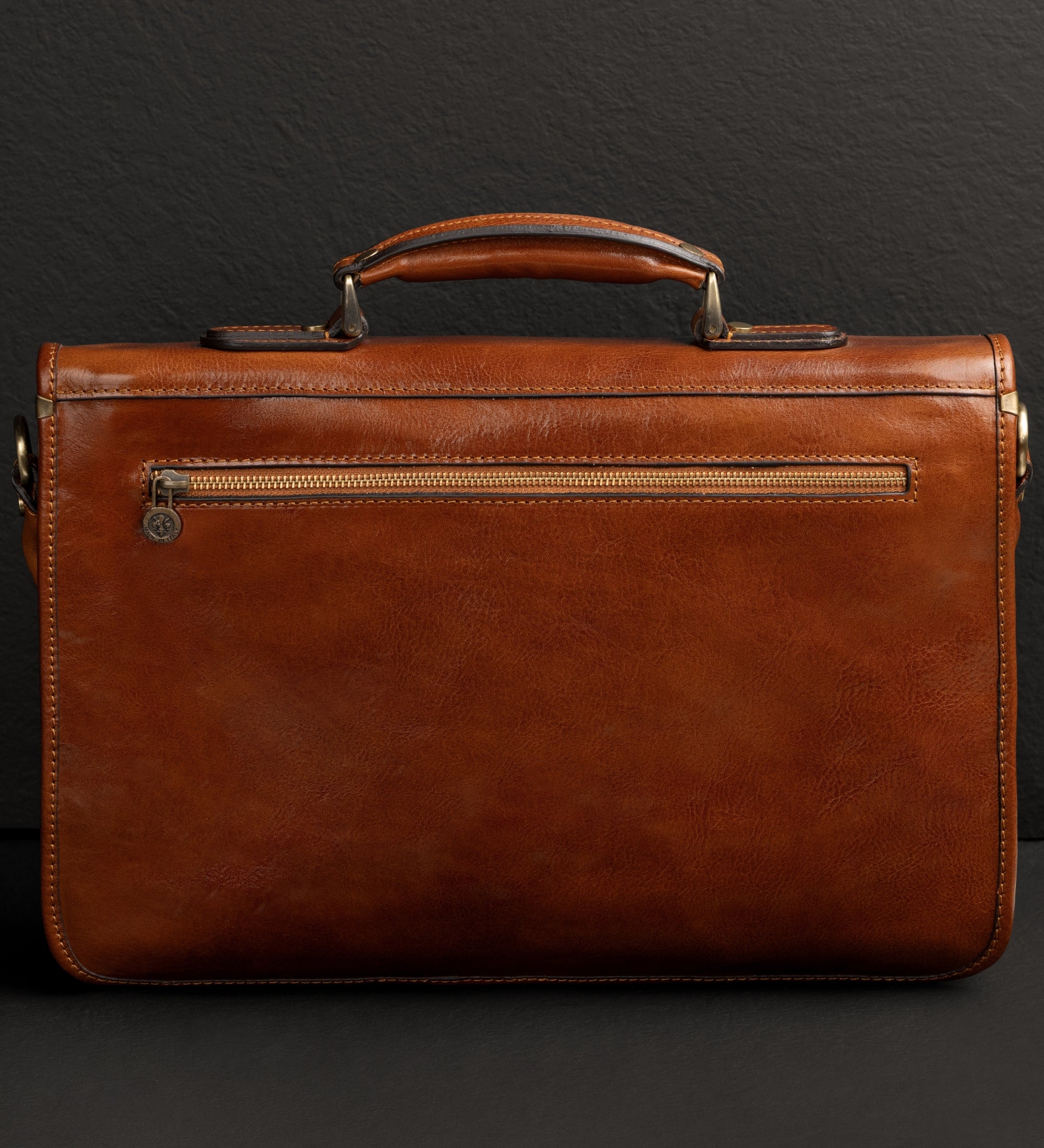 Sacoche pour ordinateur portable en cuir Illusions