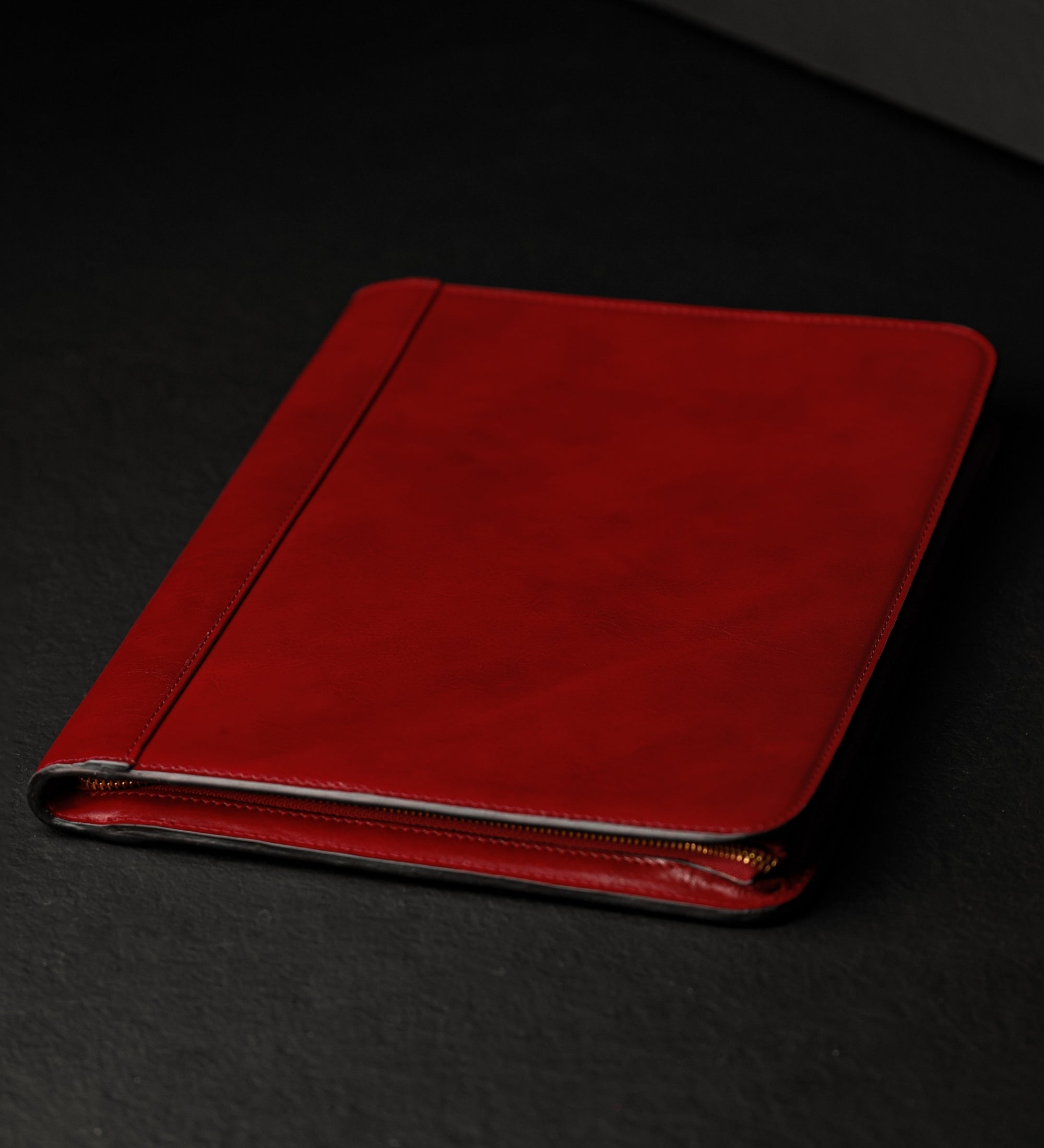 Porte-documents organiseur A4 en cuir Candide