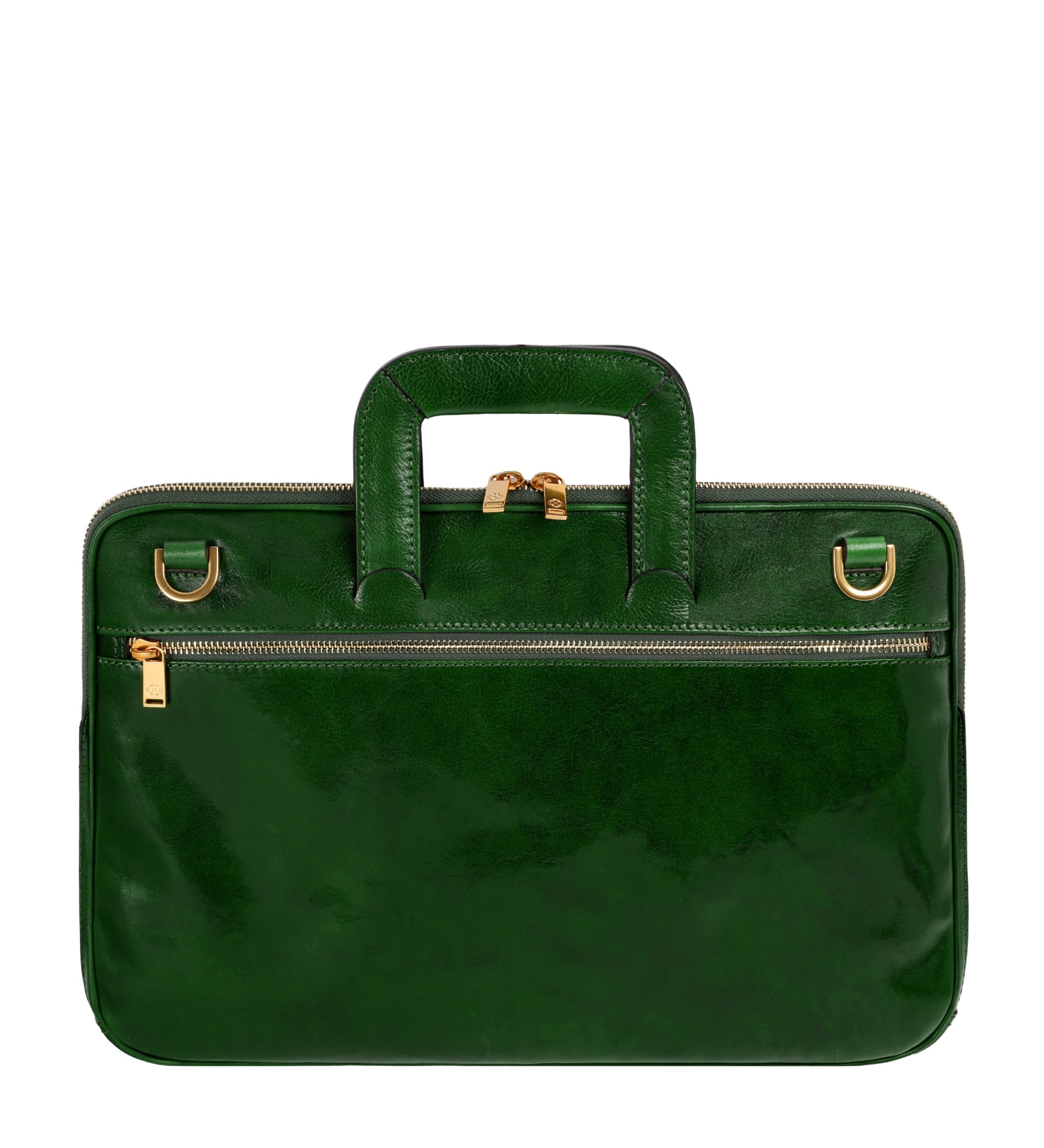 Sacoche pour ordinateur portable en cuir pour femme Brave New World