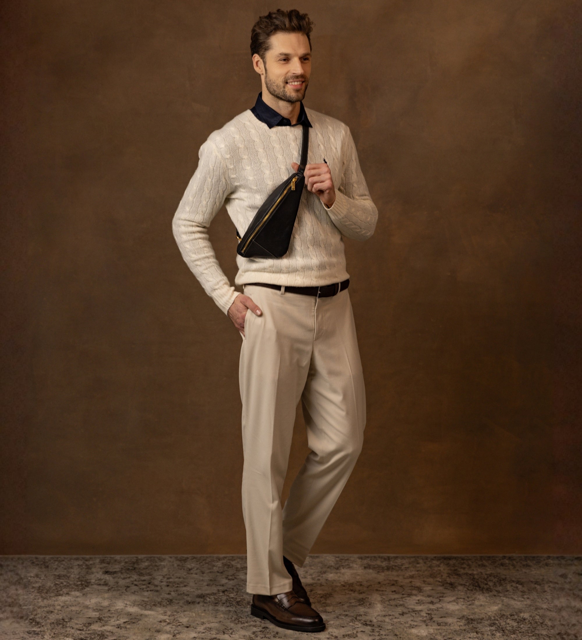 Sac de poitrine en cuir Tales of the City