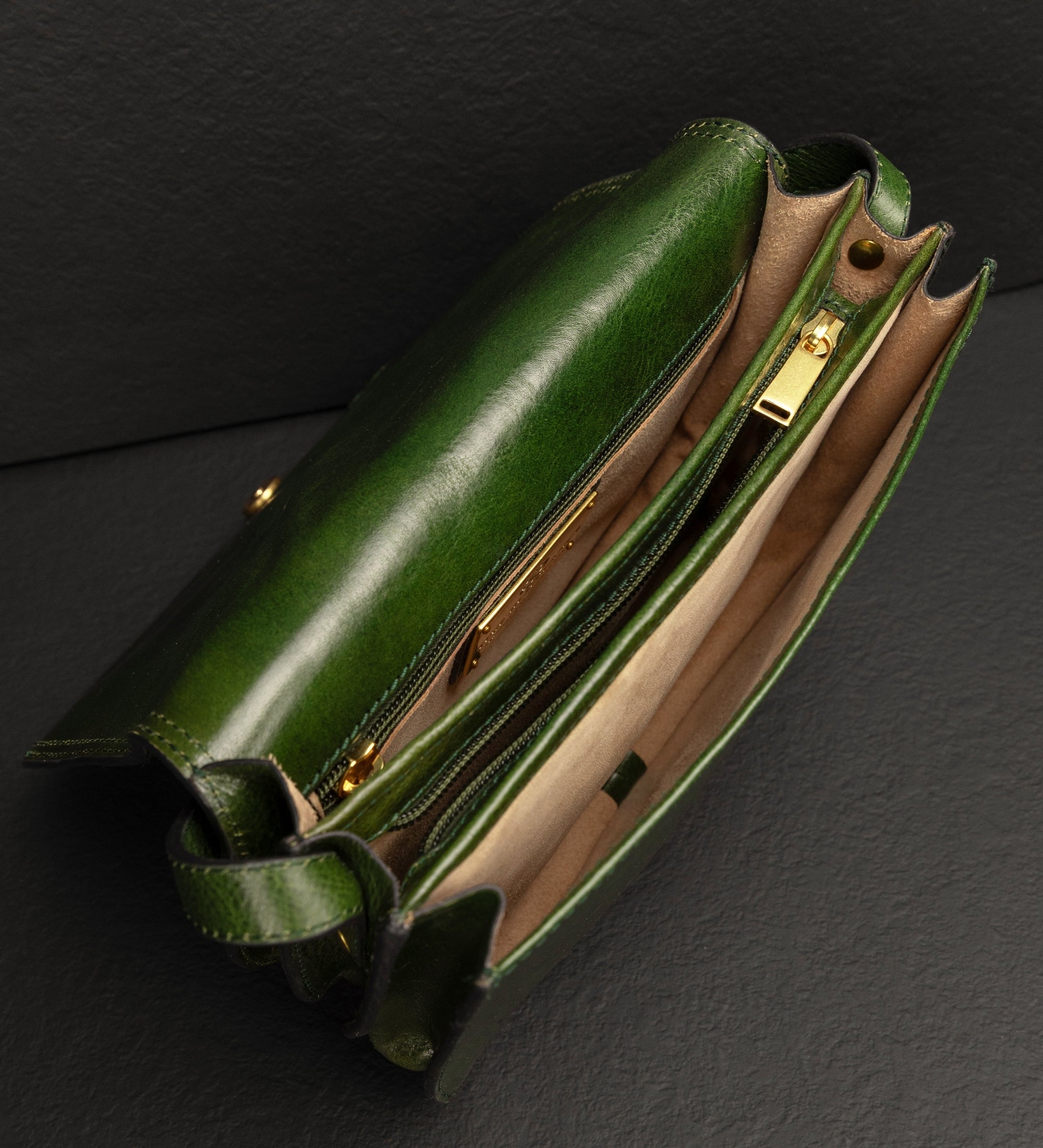 Sac à bandoulière selle en cuir pour femme Moonfleet
