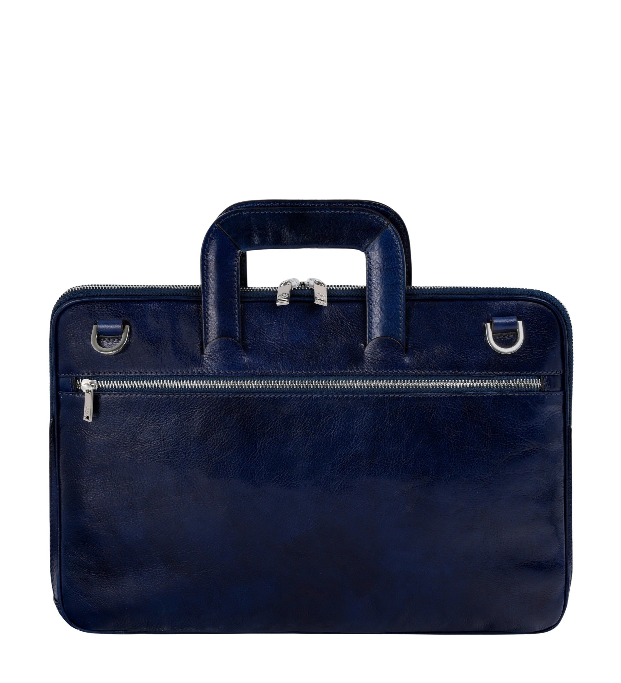 Sacoche pour ordinateur portable en cuir pour femme Brave New World