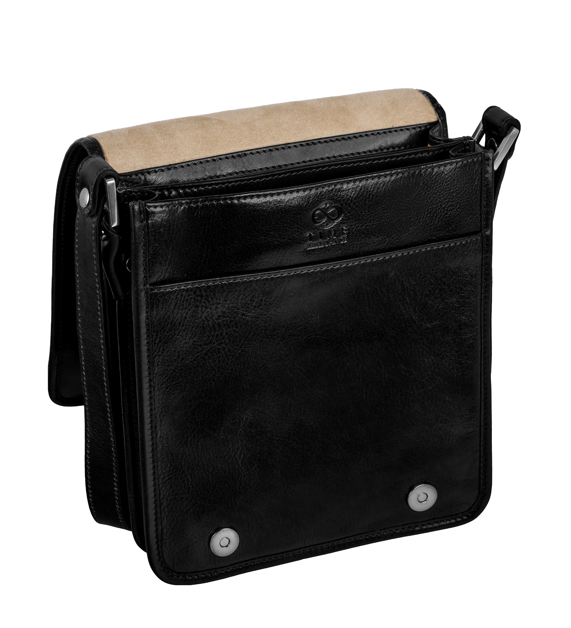 Petit sac messager en cuir On The Road