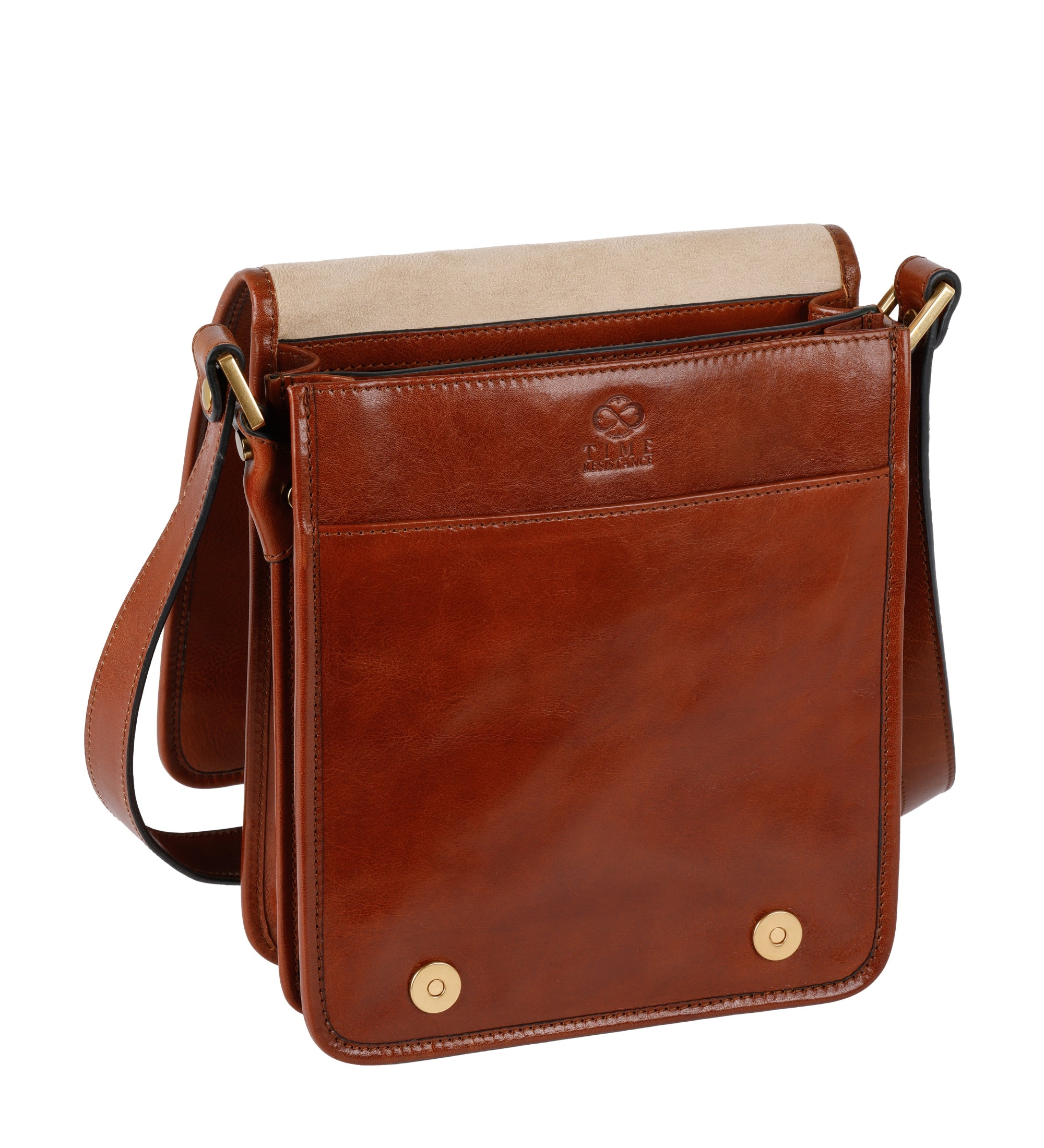 Petit sac messager en cuir On The Road