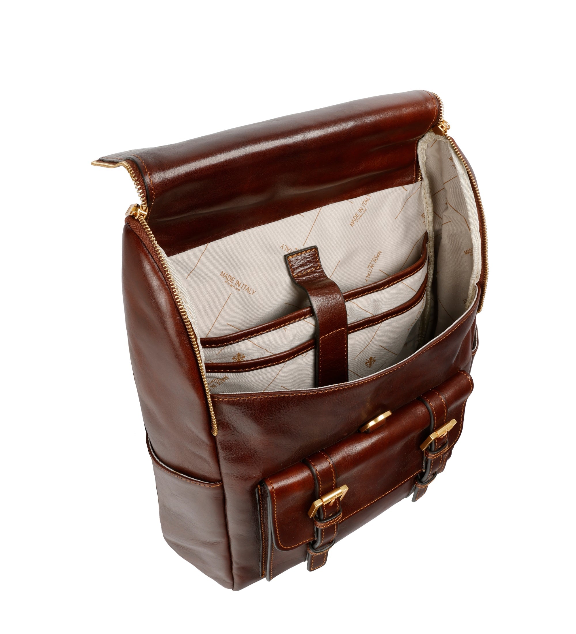 Grand sac à dos en cuir The Odyssey