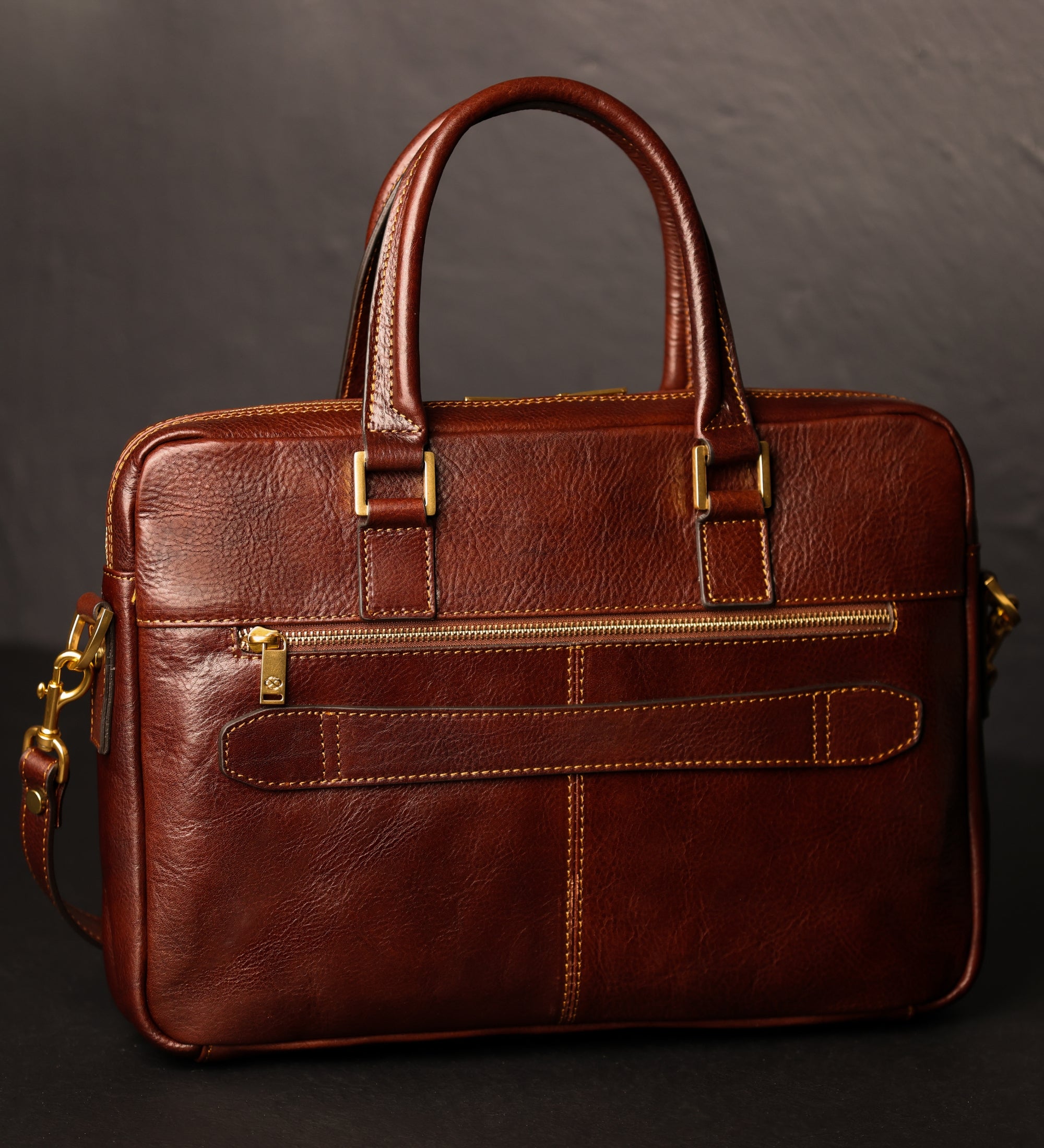 Sacoche pour ordinateur portable en cuir pour femme Orlando