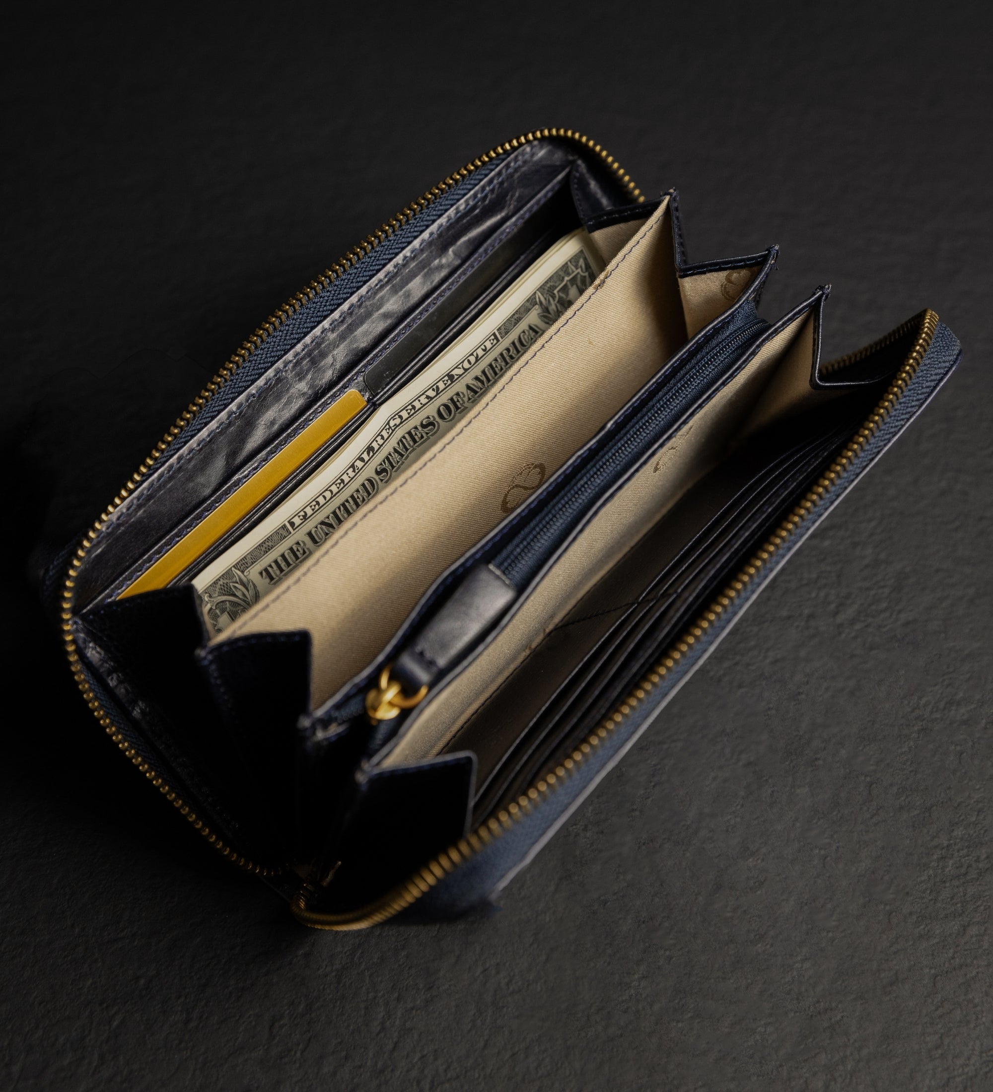 Portefeuille Continental en Cuir pour Femme - Excellent Women