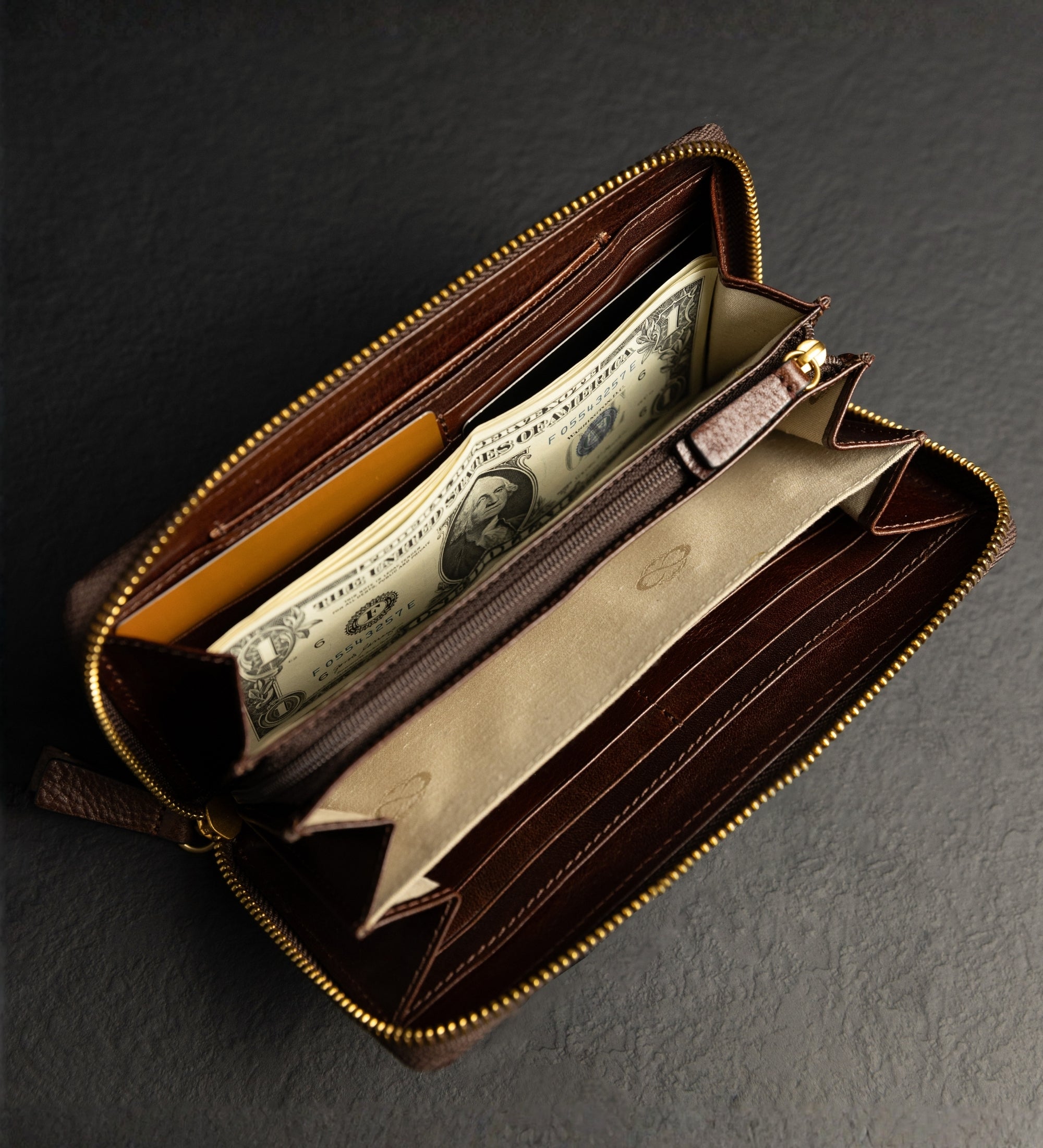 Portefeuille Continental en Cuir pour Femme - Excellent Women