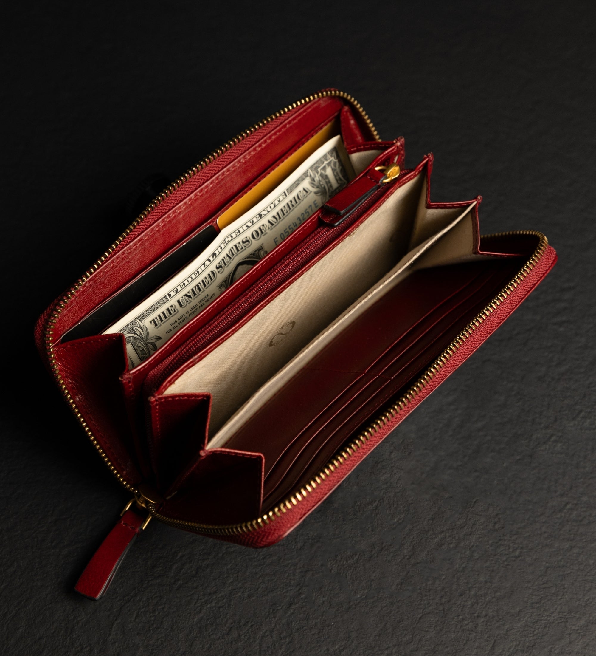 Portefeuille Continental en Cuir pour Femme - Excellent Women