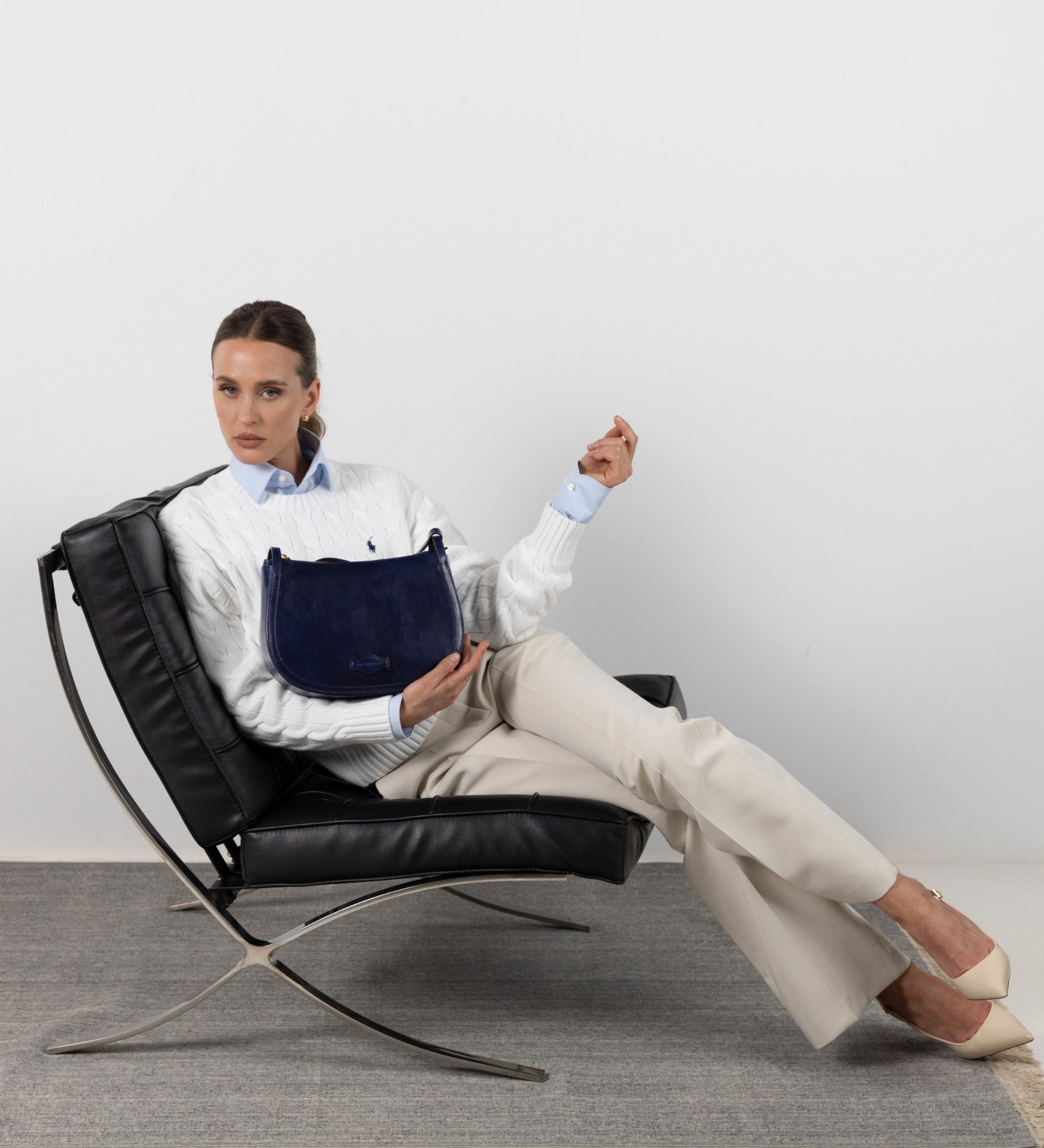 Sac Hobo pour femme en cuir pour femme La Noia