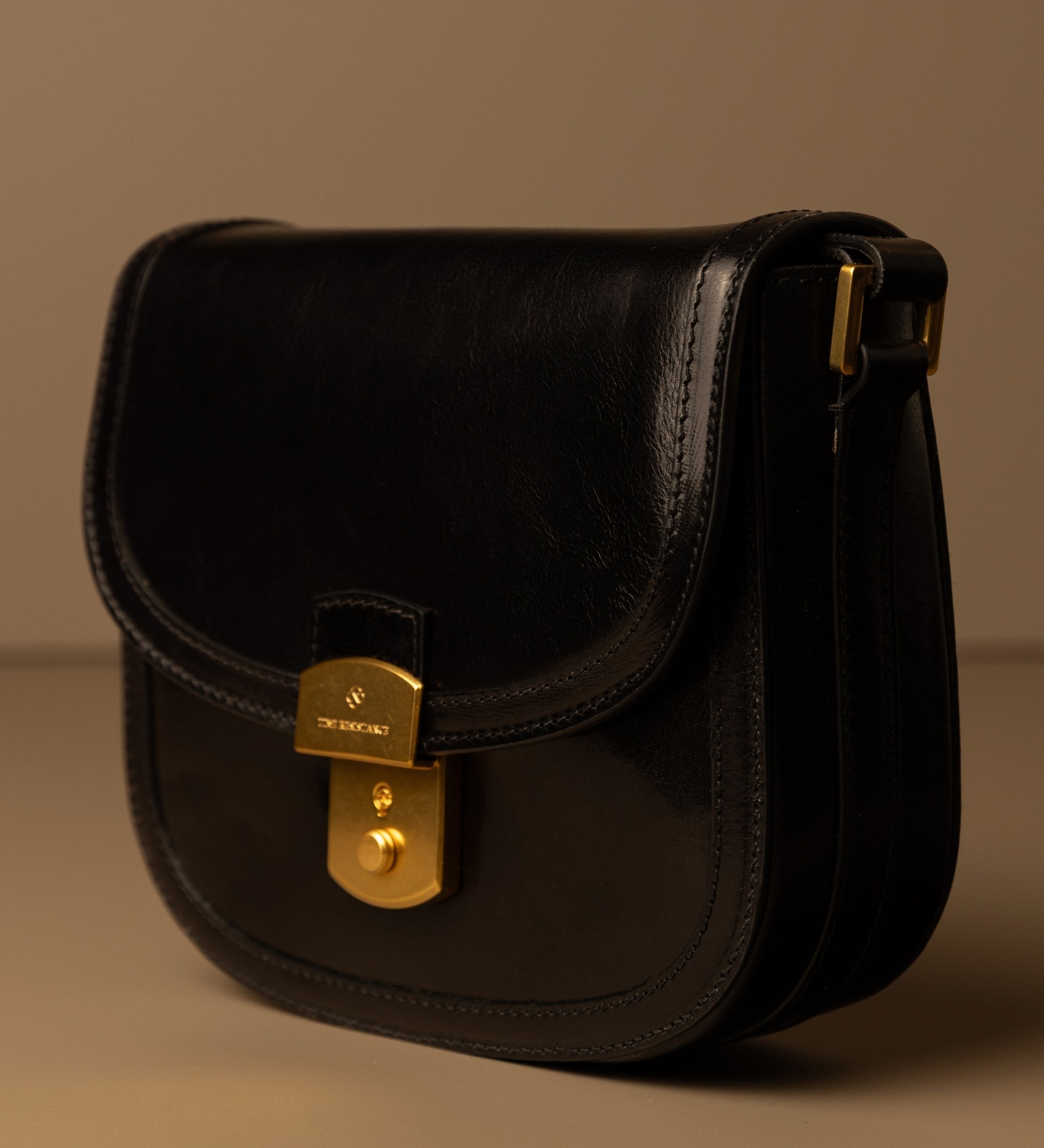 Sac selle en cuir pour femme Secrets