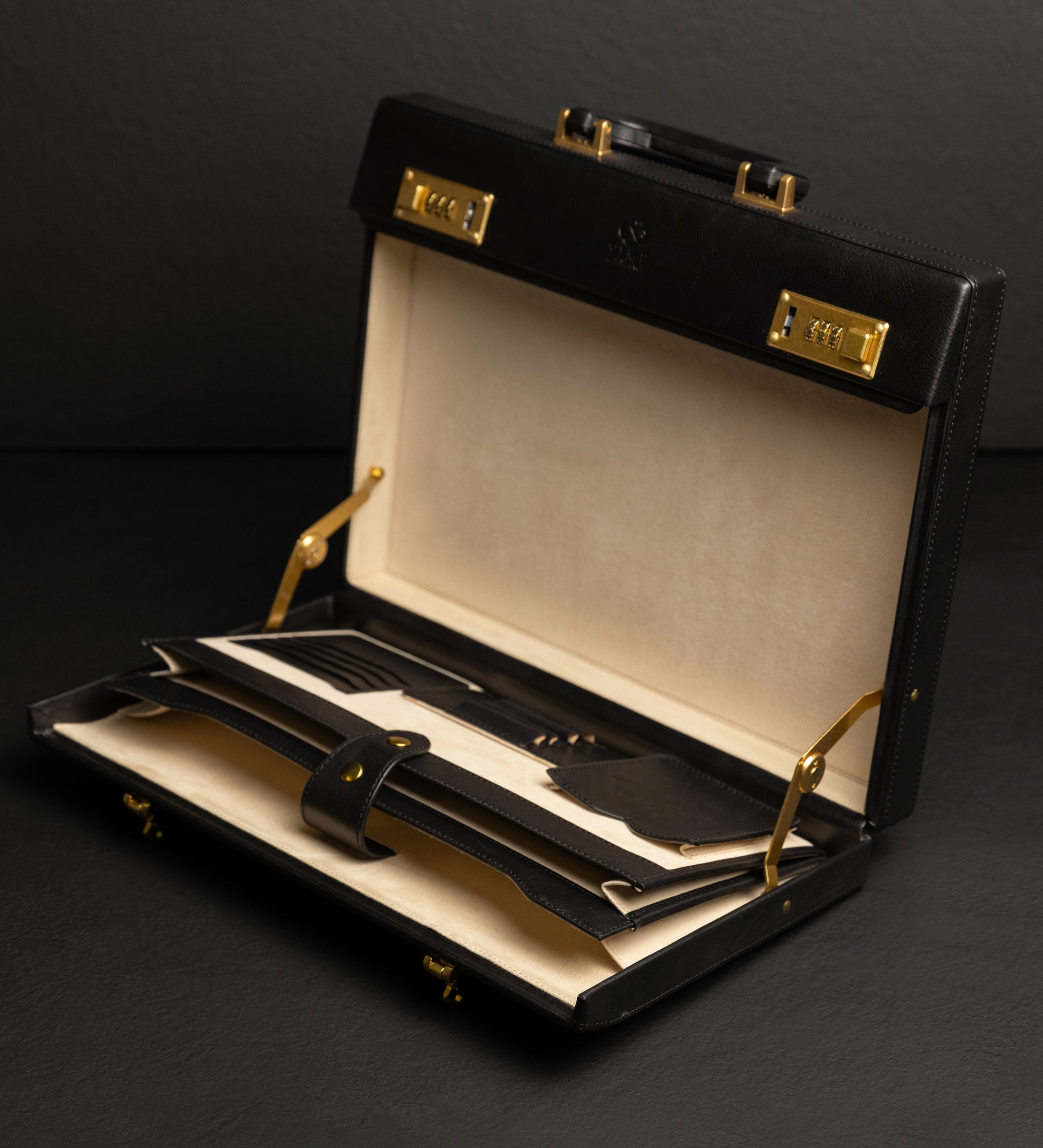 Attaché-case en cuir pour femme Vendetta