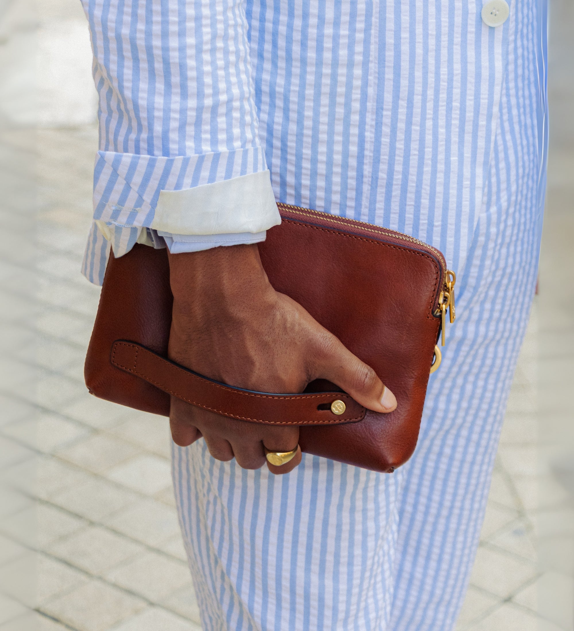 Pochette en cuir Ulysses