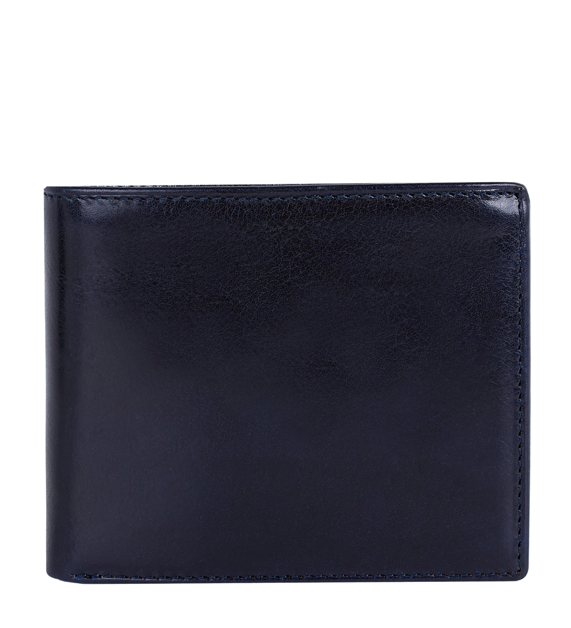 Portefeuille à deux volets en cuir Daniel