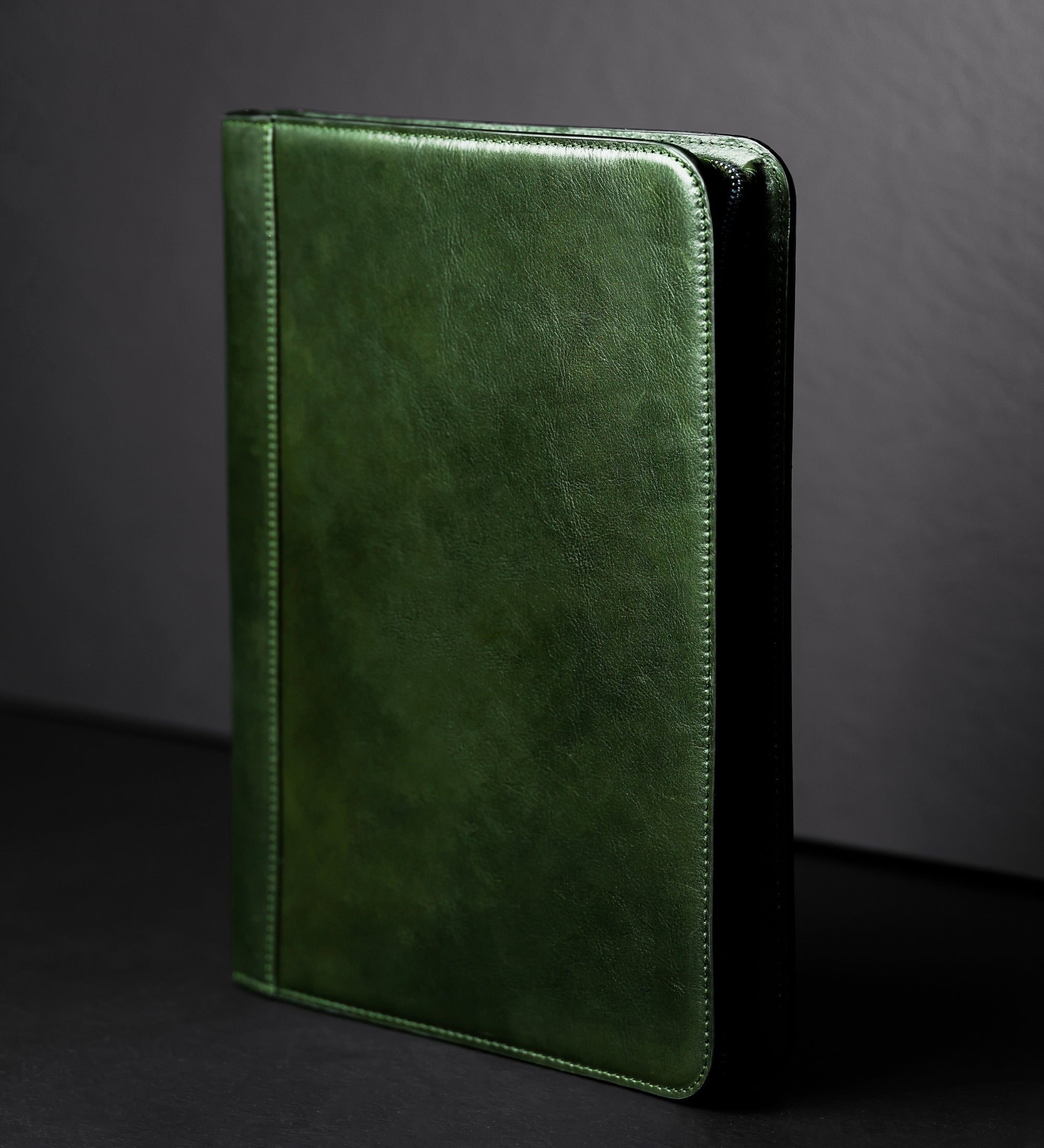 Porte-documents organiseur A4 en cuir Candide