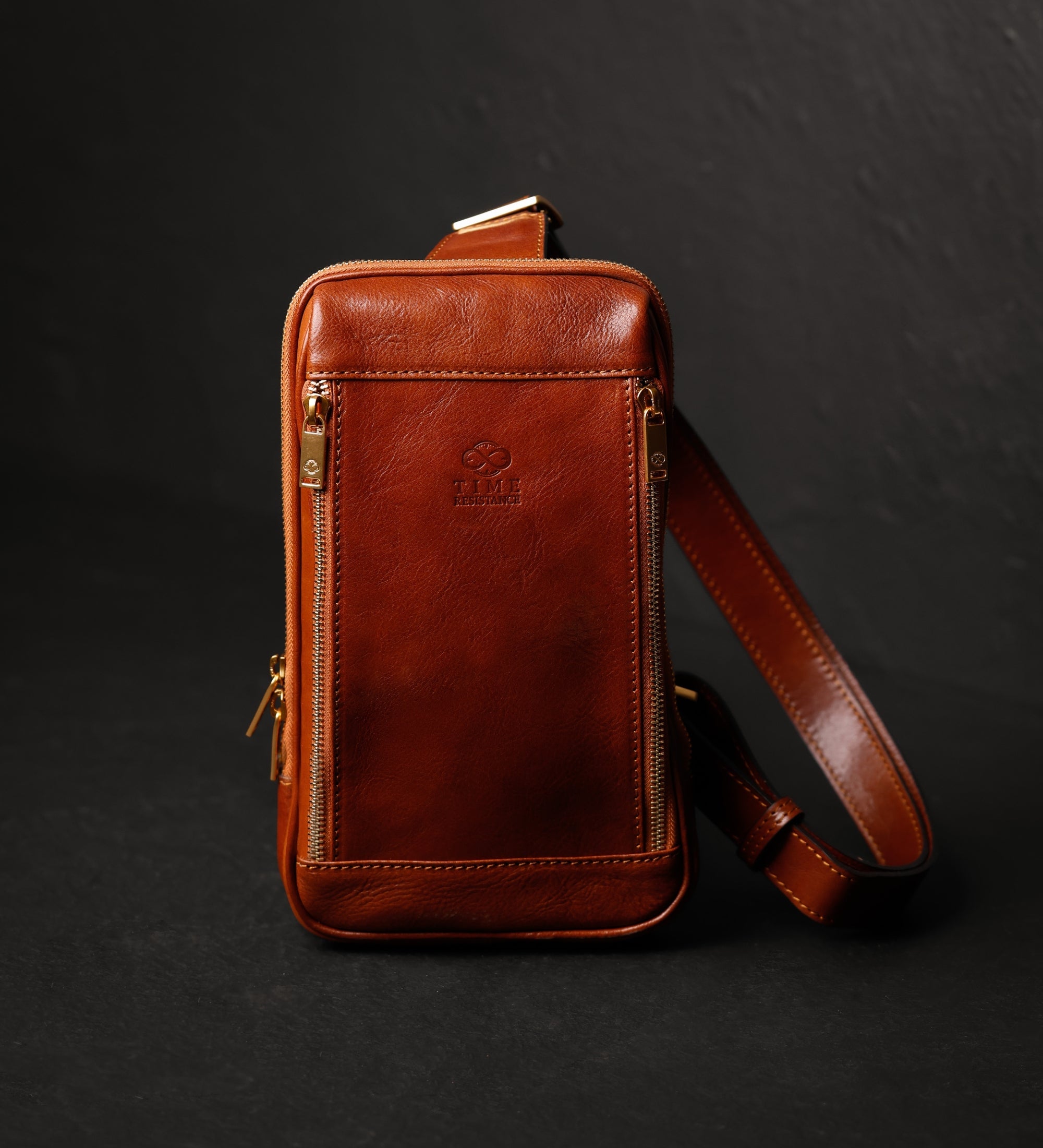 Sac bandoulière en cuir Kim