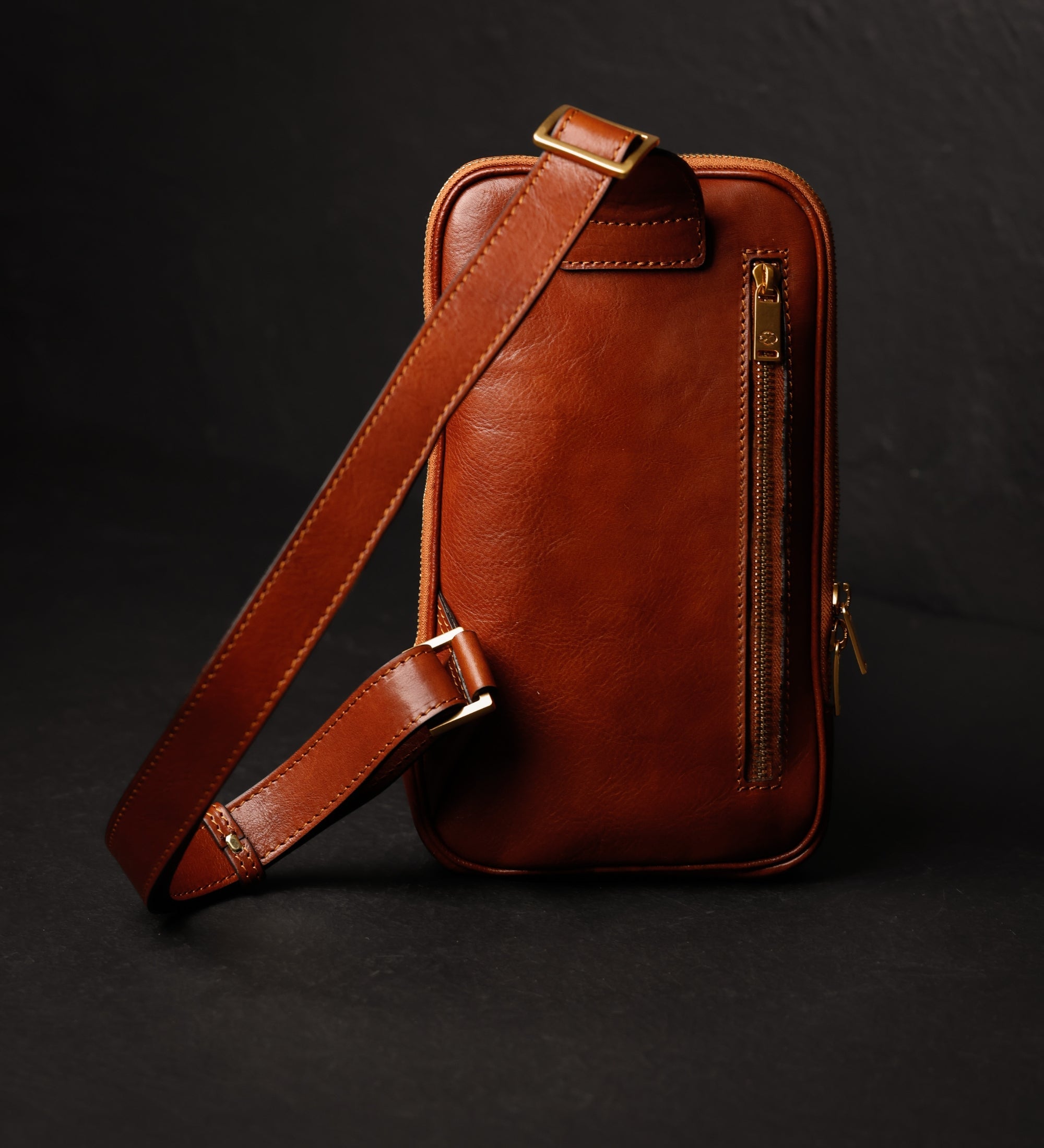 Sac bandoulière en cuir Kim