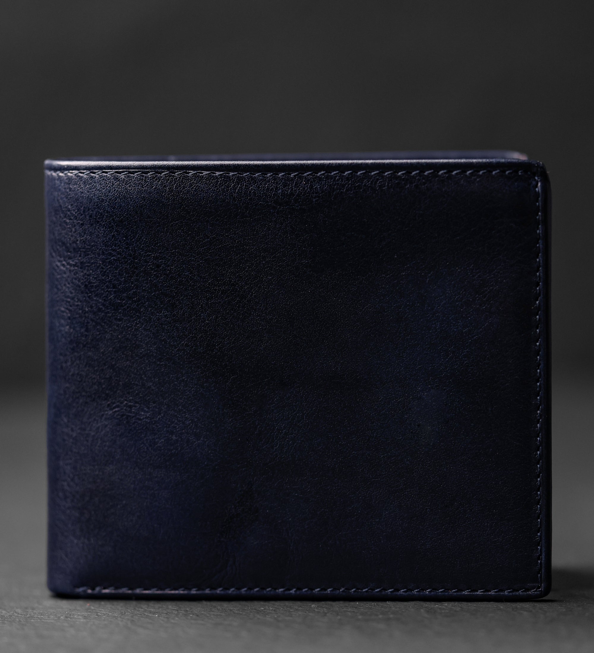 Portefeuille à deux volets en cuir Daniel