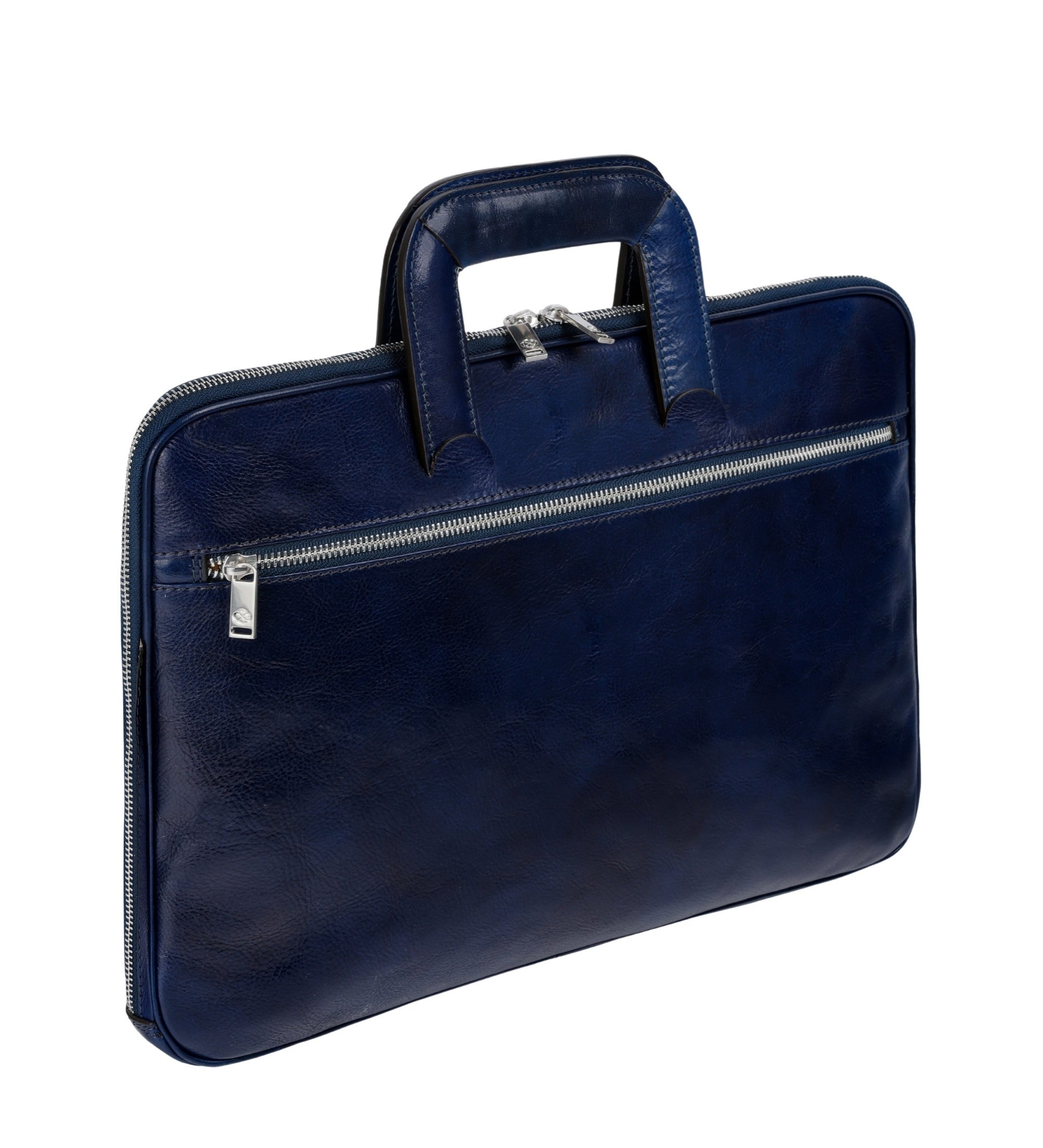 Sacoche pour ordinateur portable en cuir pour femme Brave New World