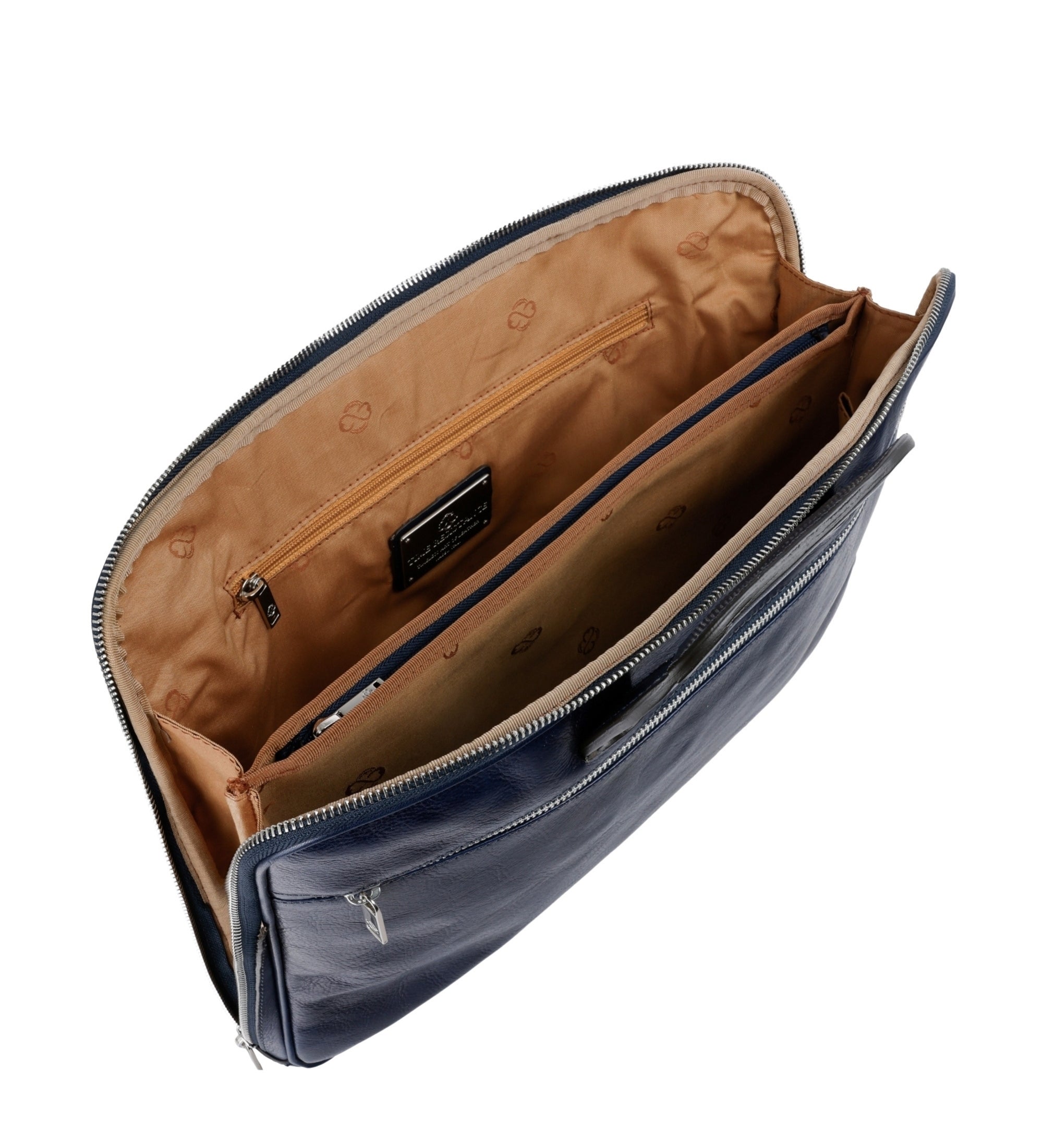 Sacoche pour ordinateur portable en cuir pour femme Brave New World