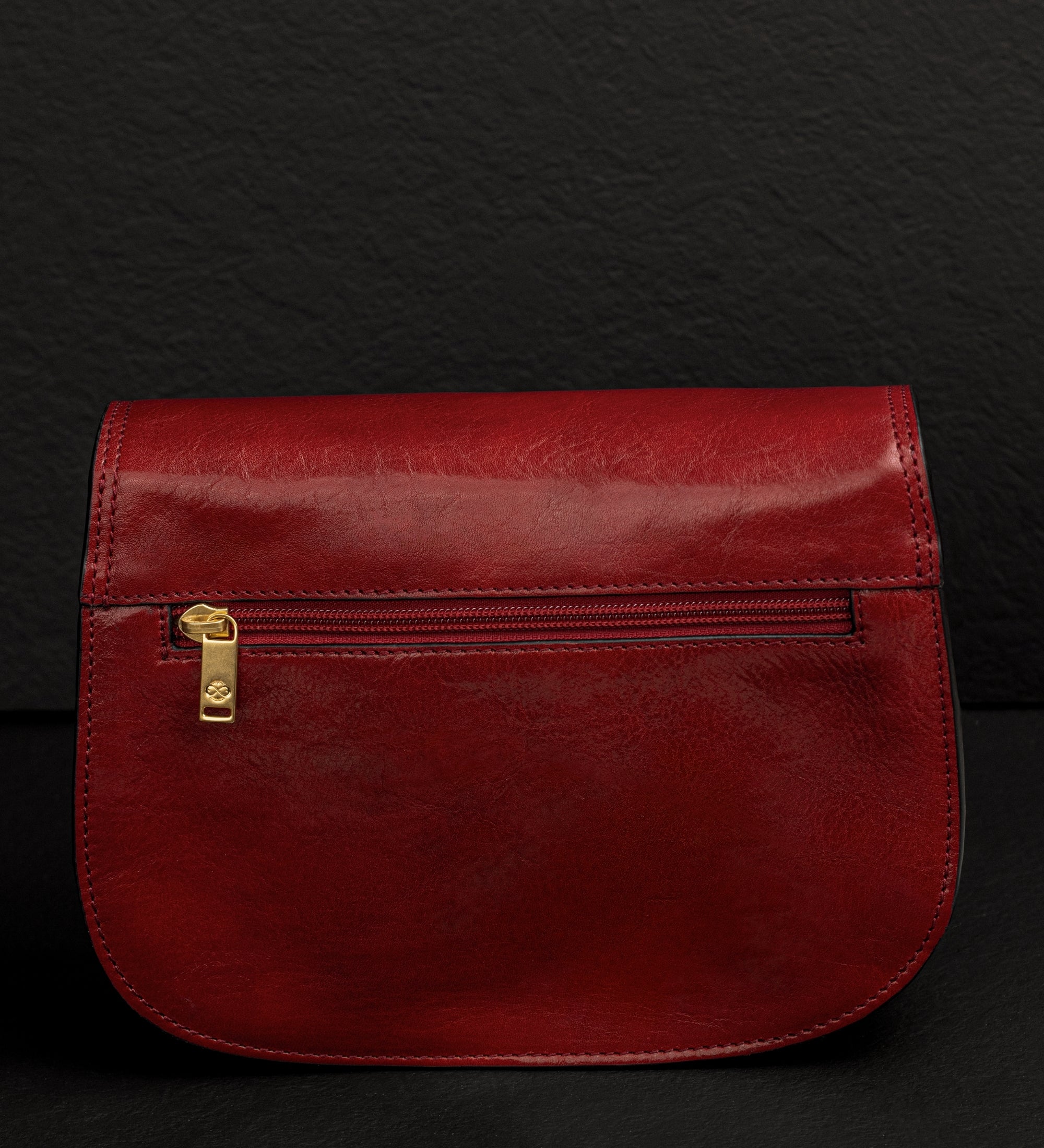 Sac à bandoulière selle en cuir pour femme Moonfleet