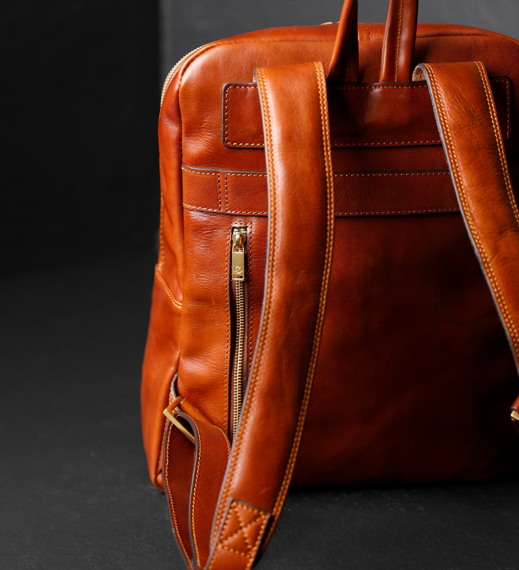Sac à dos de voyage en cuir pour femme The Divine Comedy