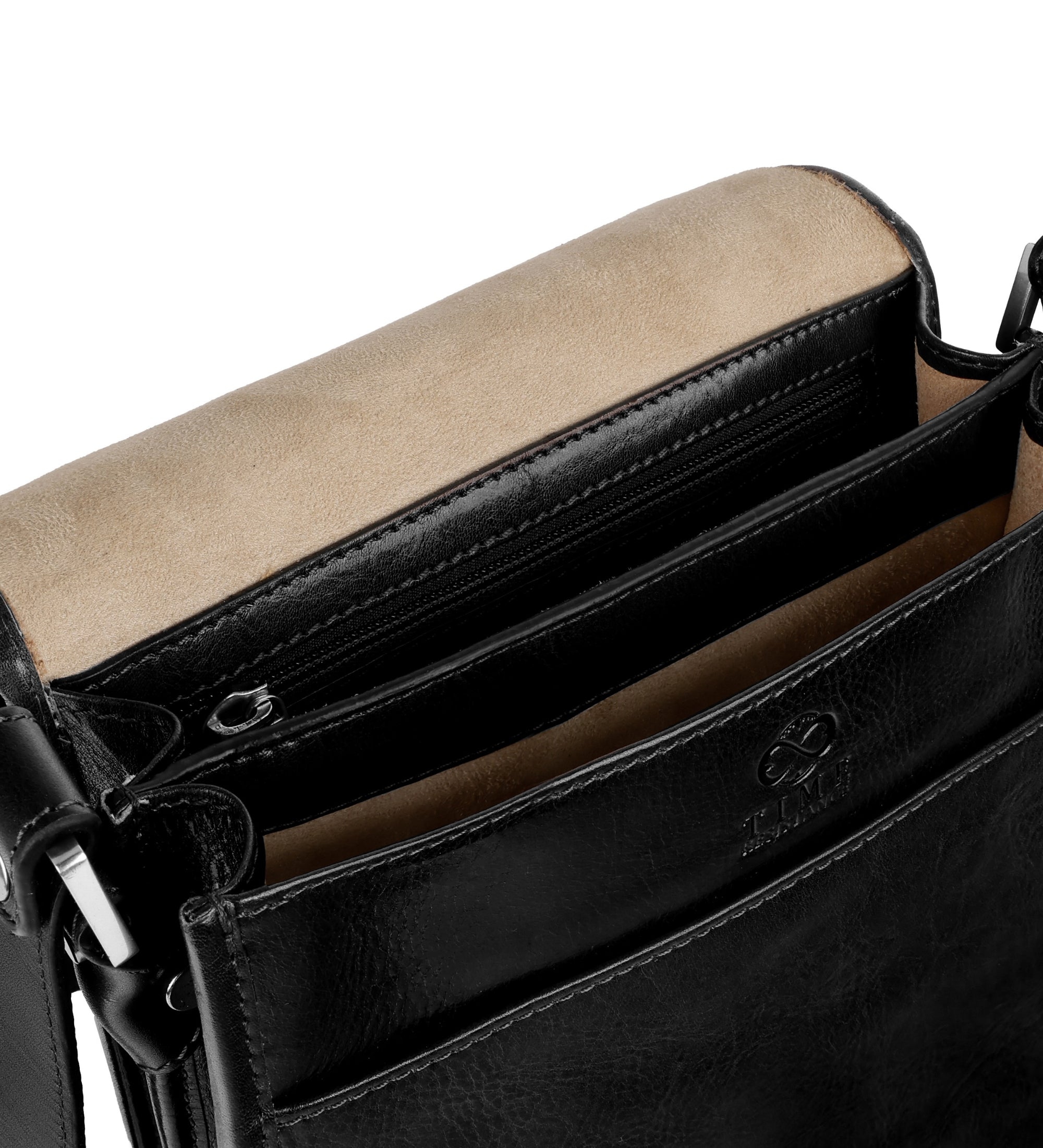 Petit sac messager en cuir On The Road