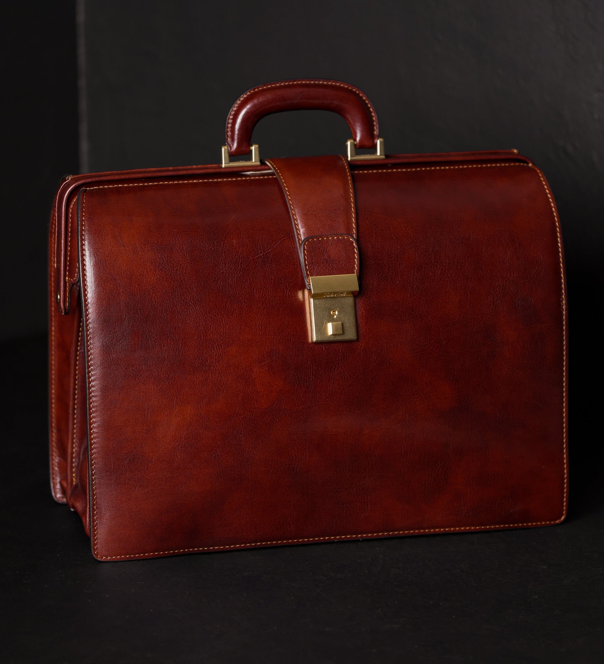Grande mallette en cuir The Firm