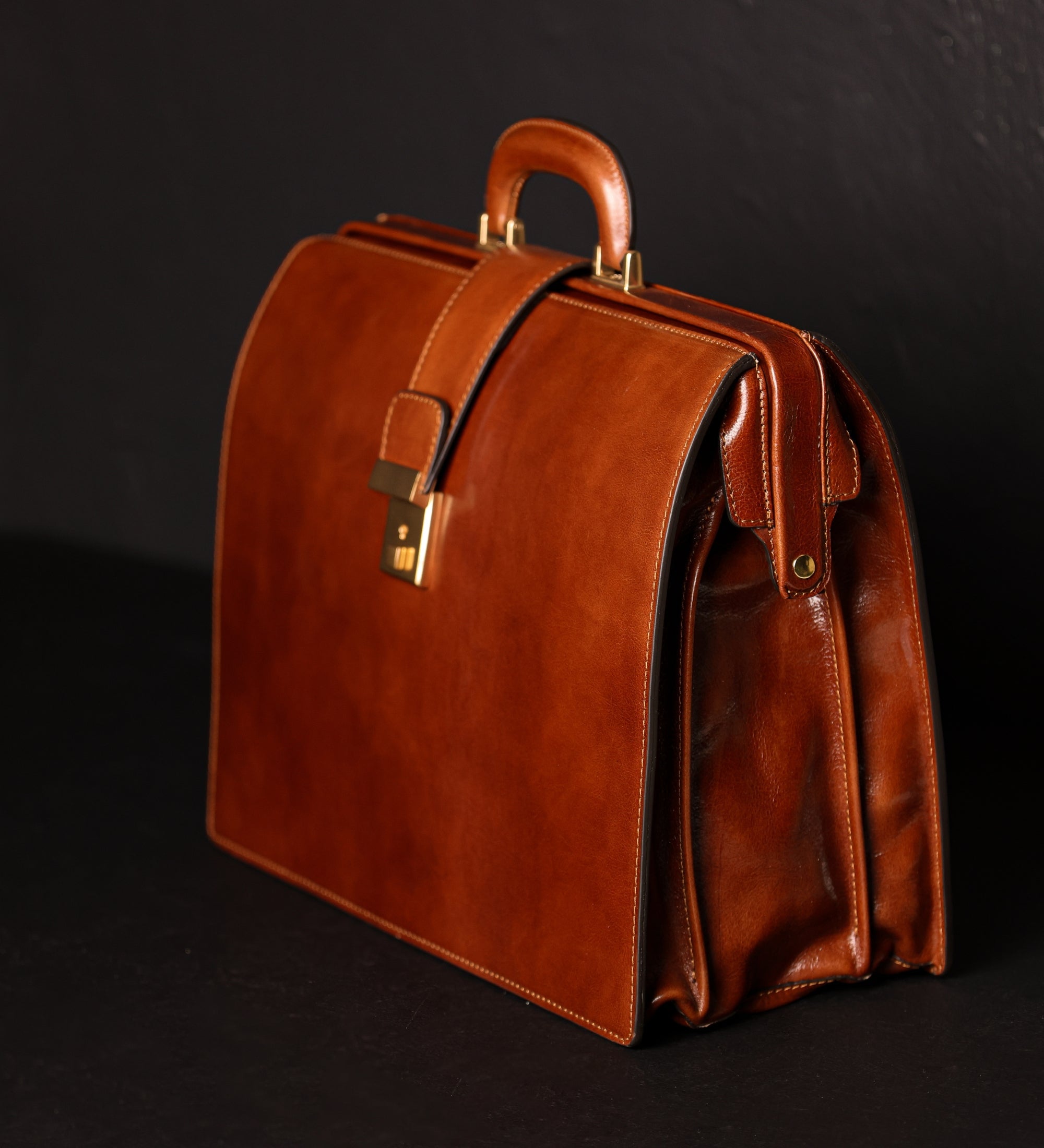 Grande mallette en cuir The Firm