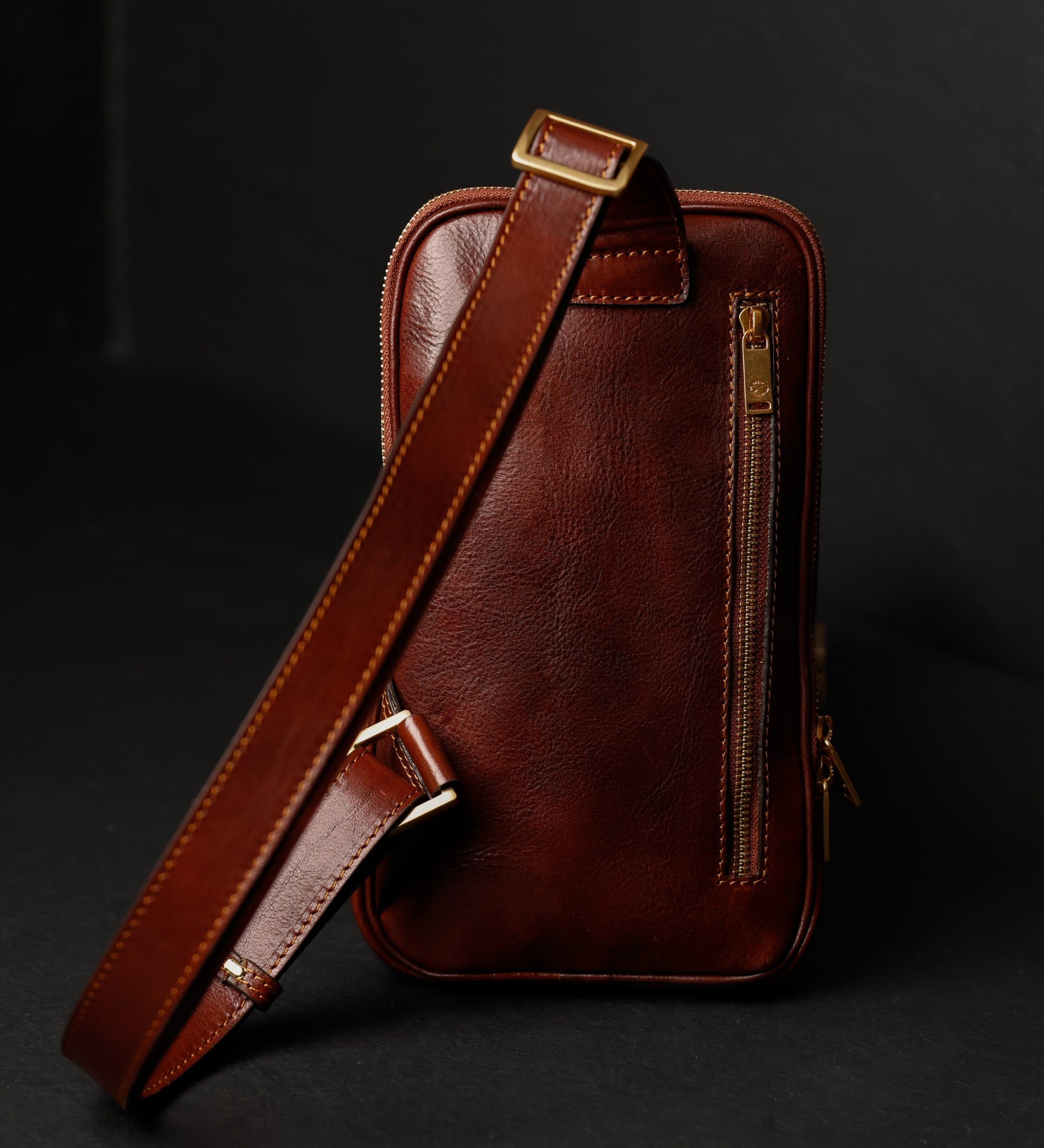 Sac bandoulière en cuir Kim