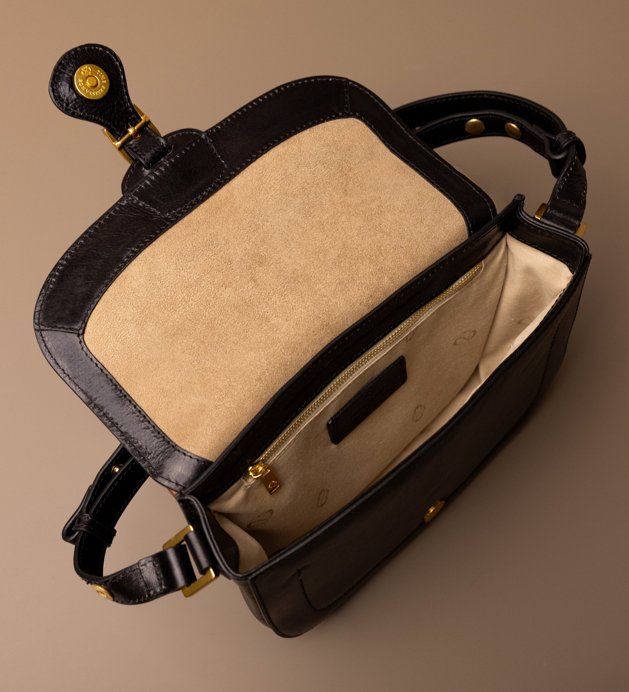 Sac selle en cuir pour femme Romola