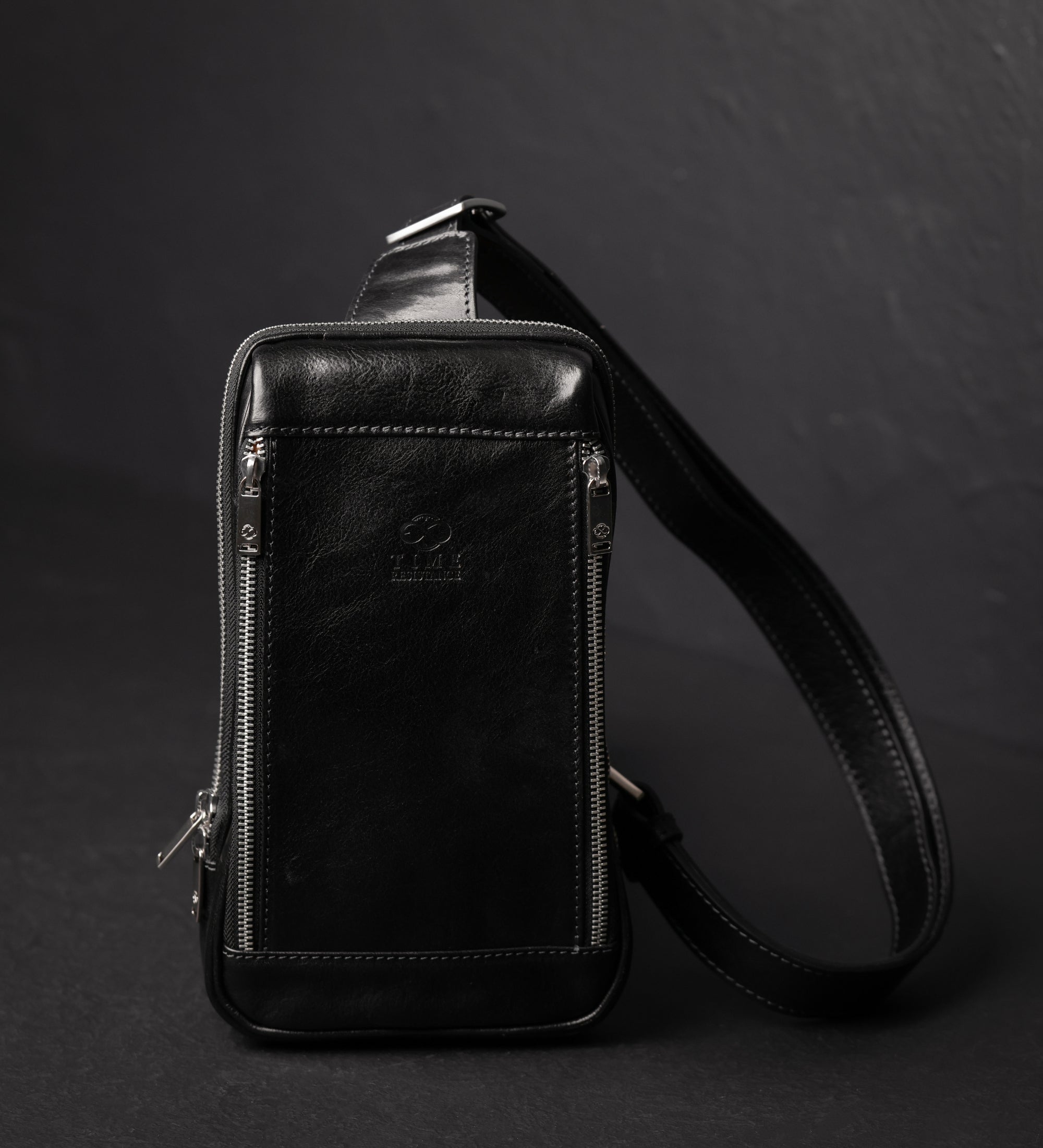 Sac bandoulière en cuir Kim