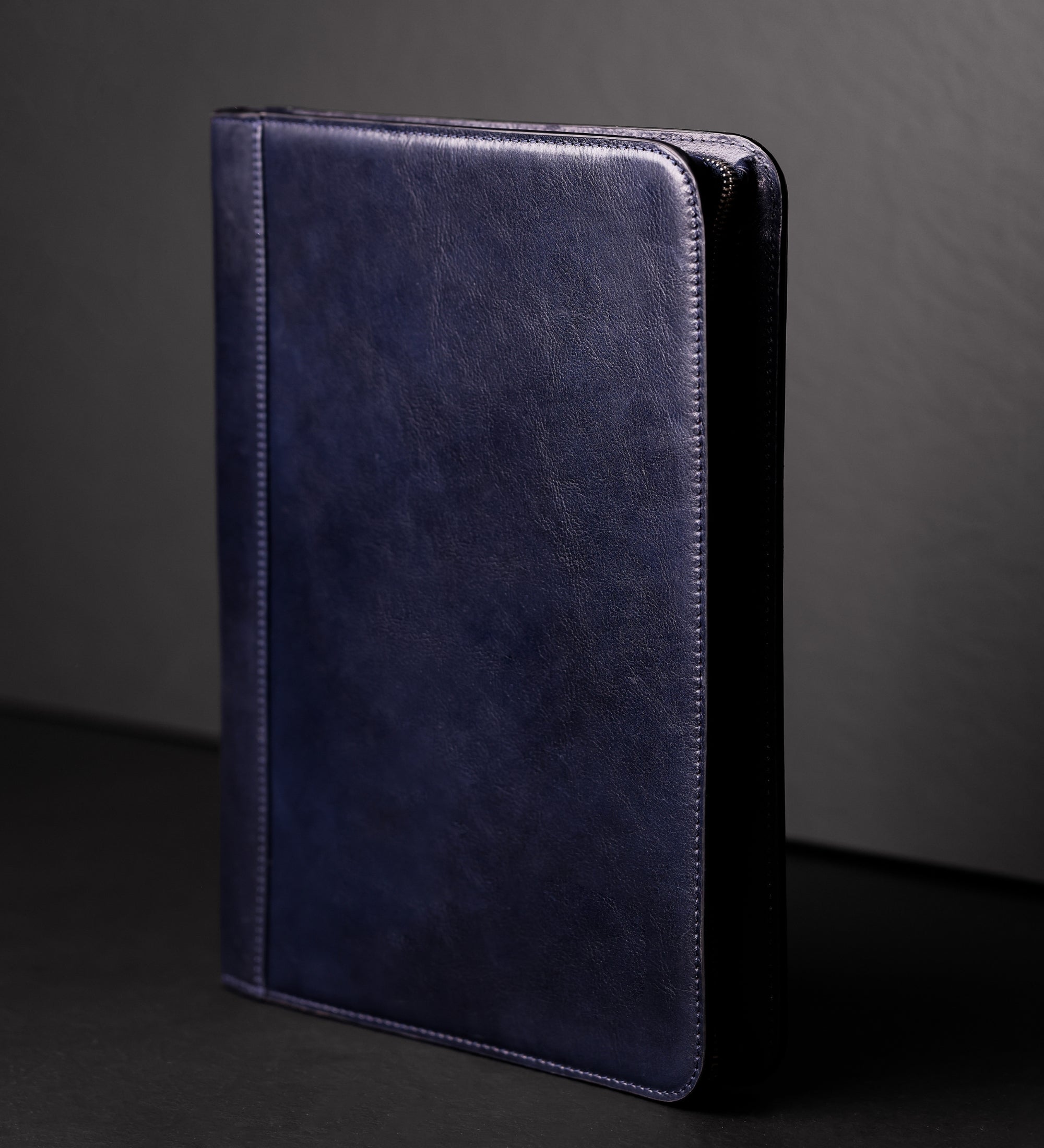 Porte-documents organiseur A4 en cuir Candide