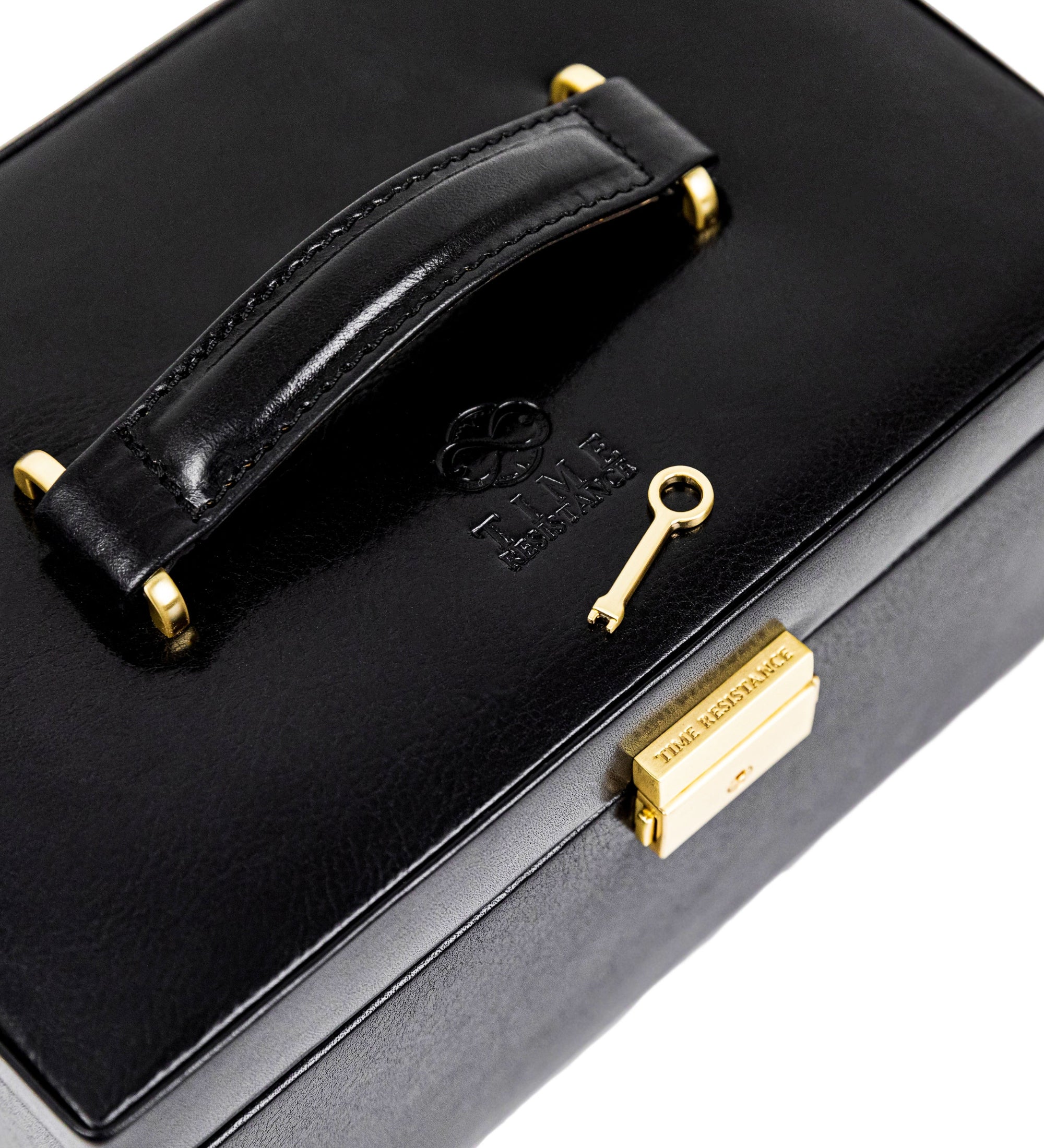 Boîte à bijoux en cuir pour femme Beloved