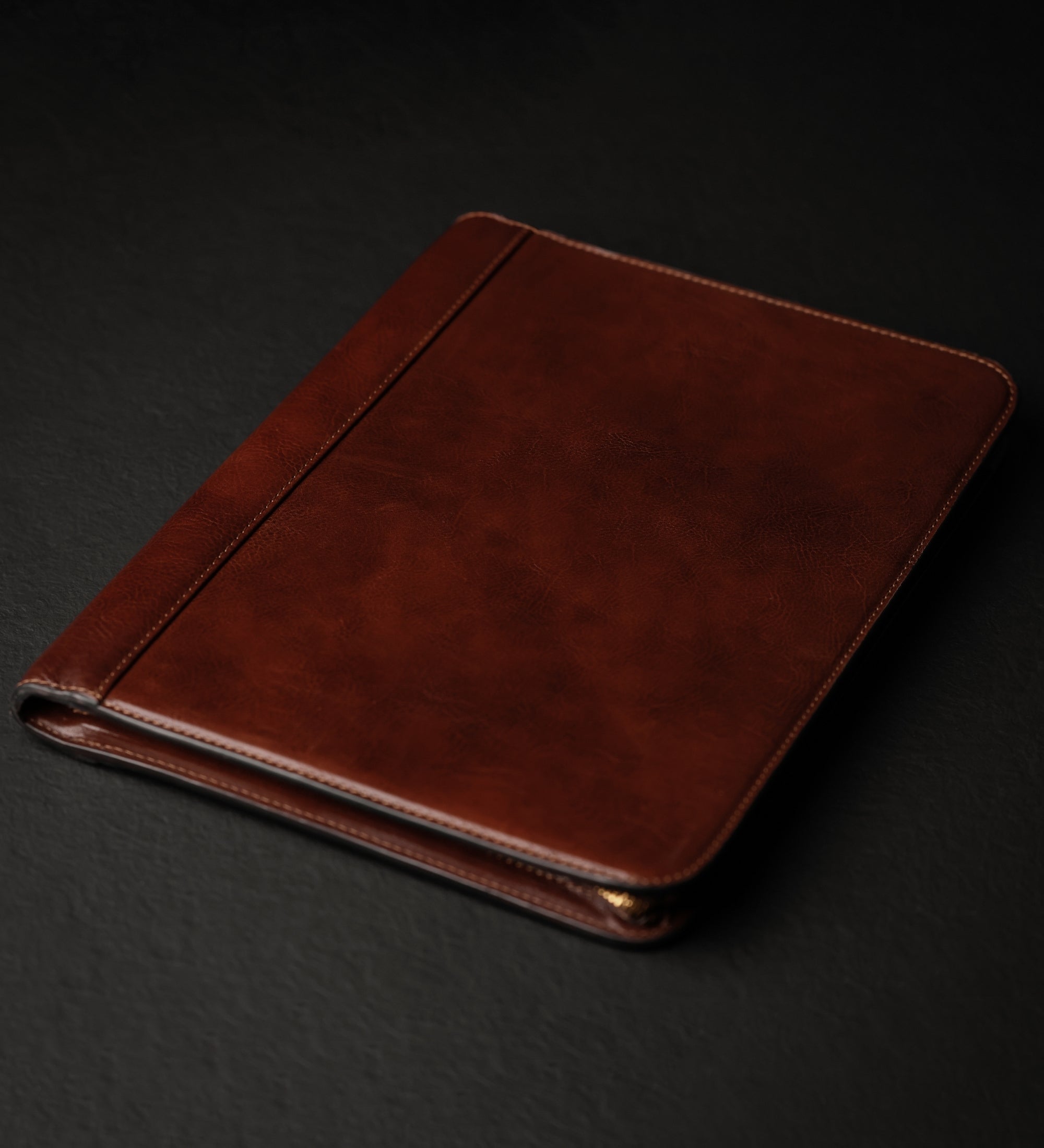 Porte-documents organiseur A4 en cuir Candide