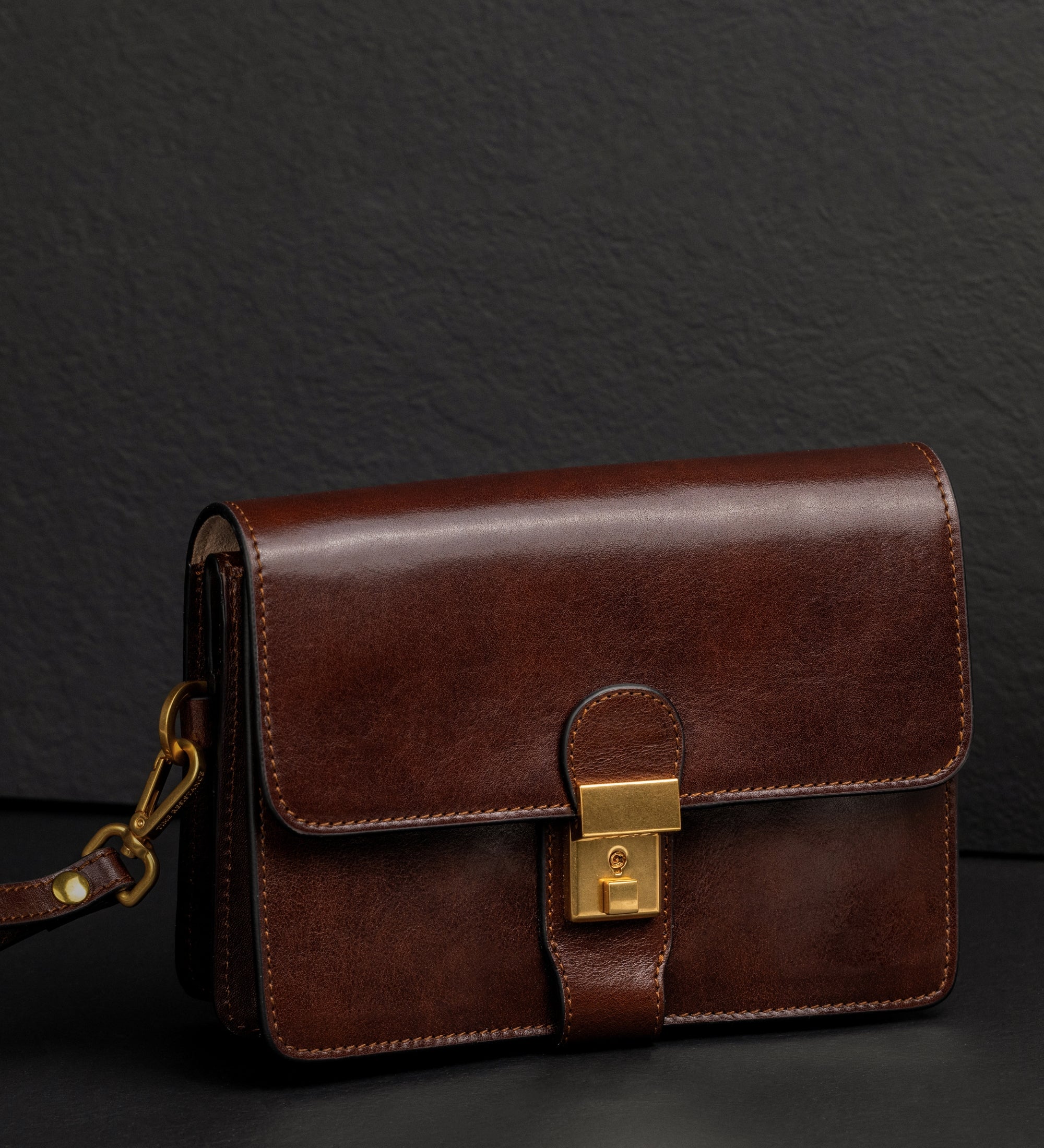 Pochette en cuir The Maltese Falcon